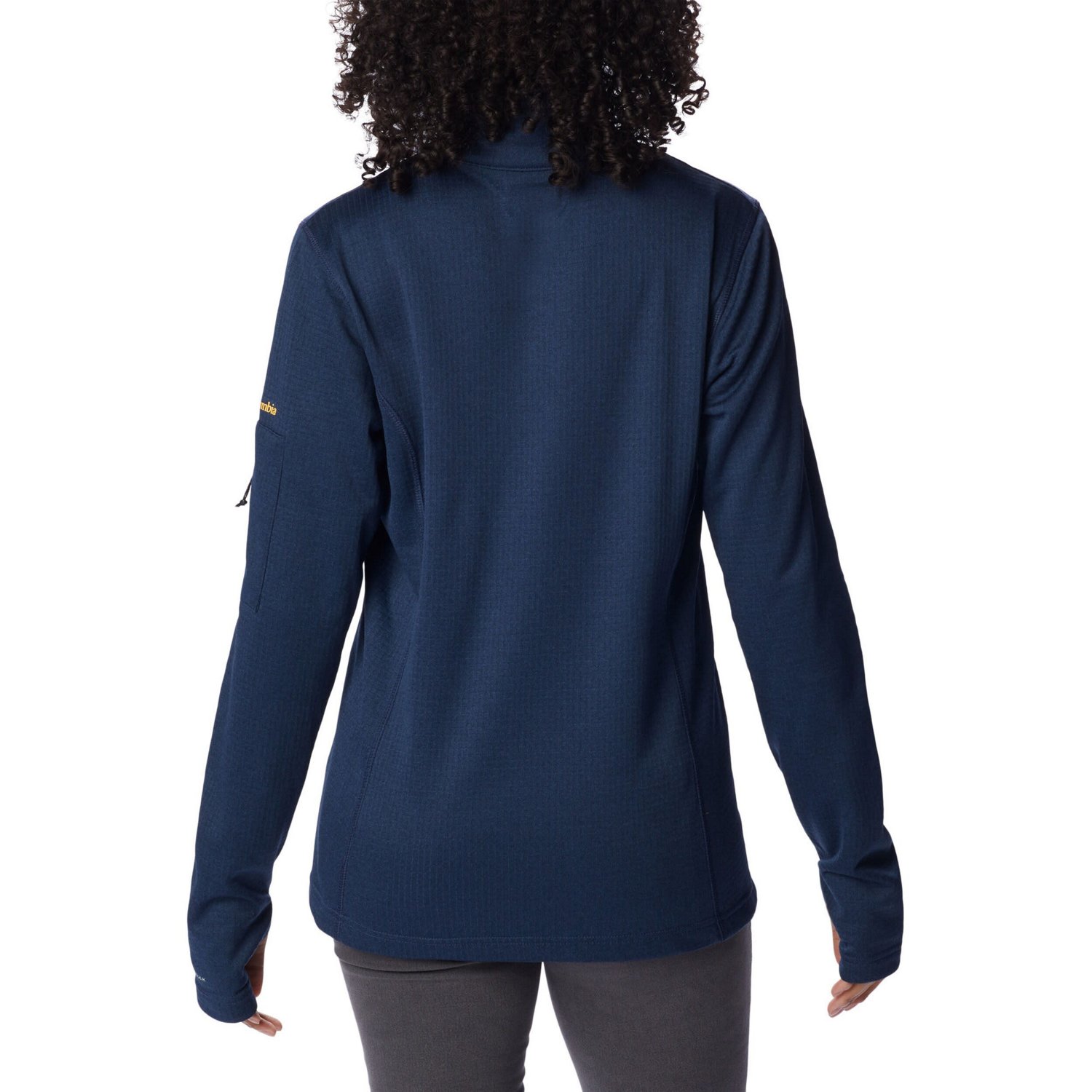 Columbia Michigan Wolverines Park View Omni-Wick Half-Zip Top