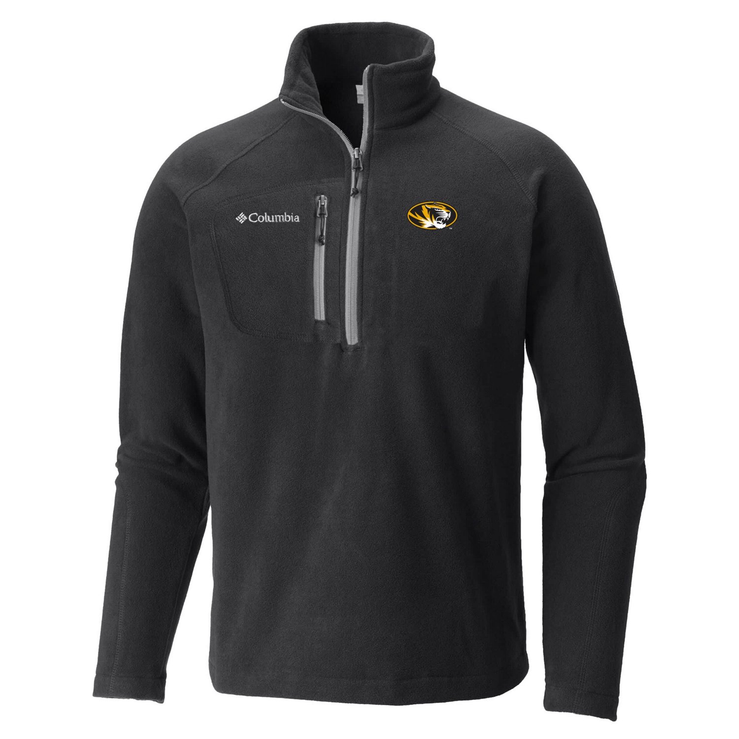 Columbia Missouri Tigers Fast Trek III Half-Zip Fleece Jacket - view number 2