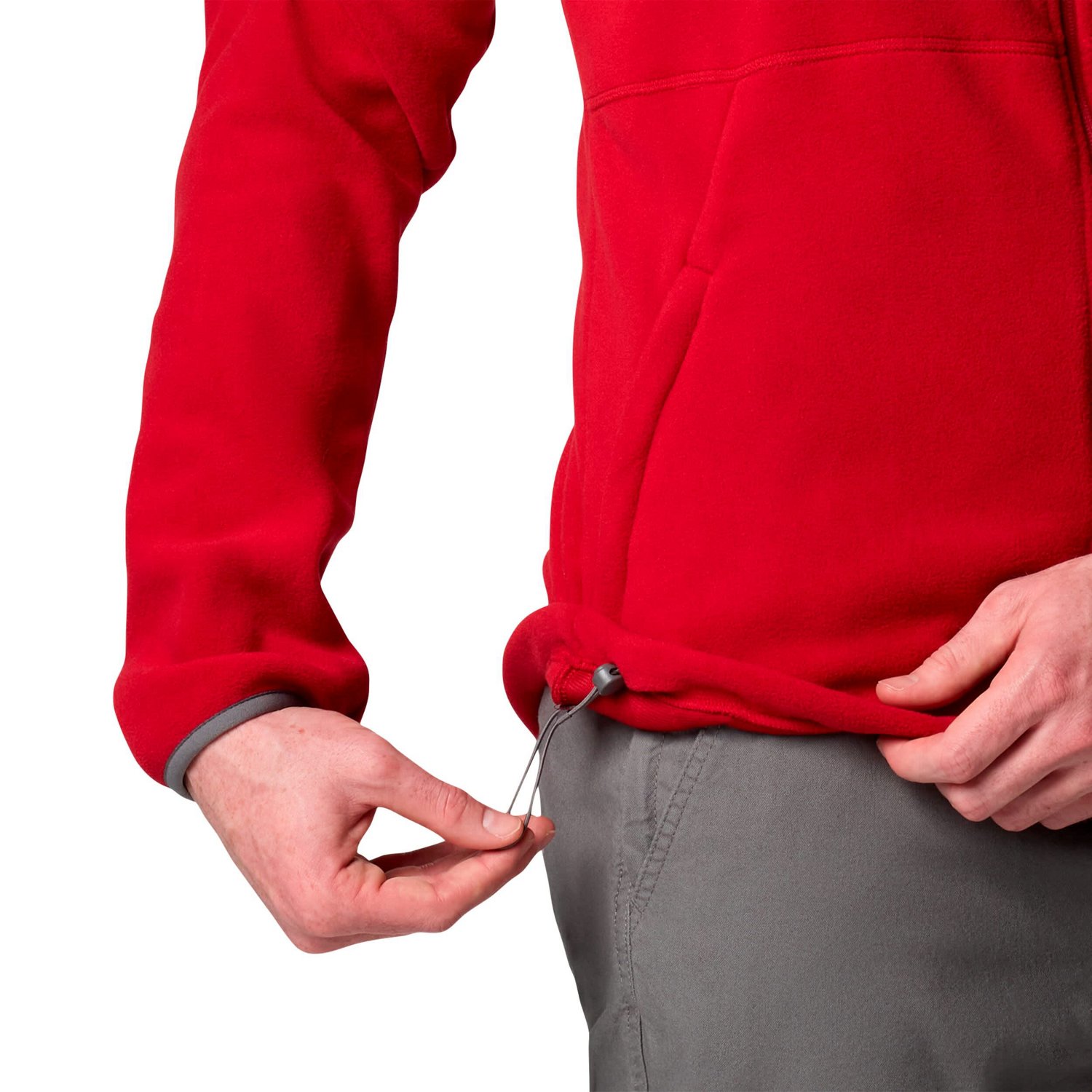 Columbia Oklahoma Sooners Big  Tall Flanker IV Fleece Raglan Full-Zip Jacket