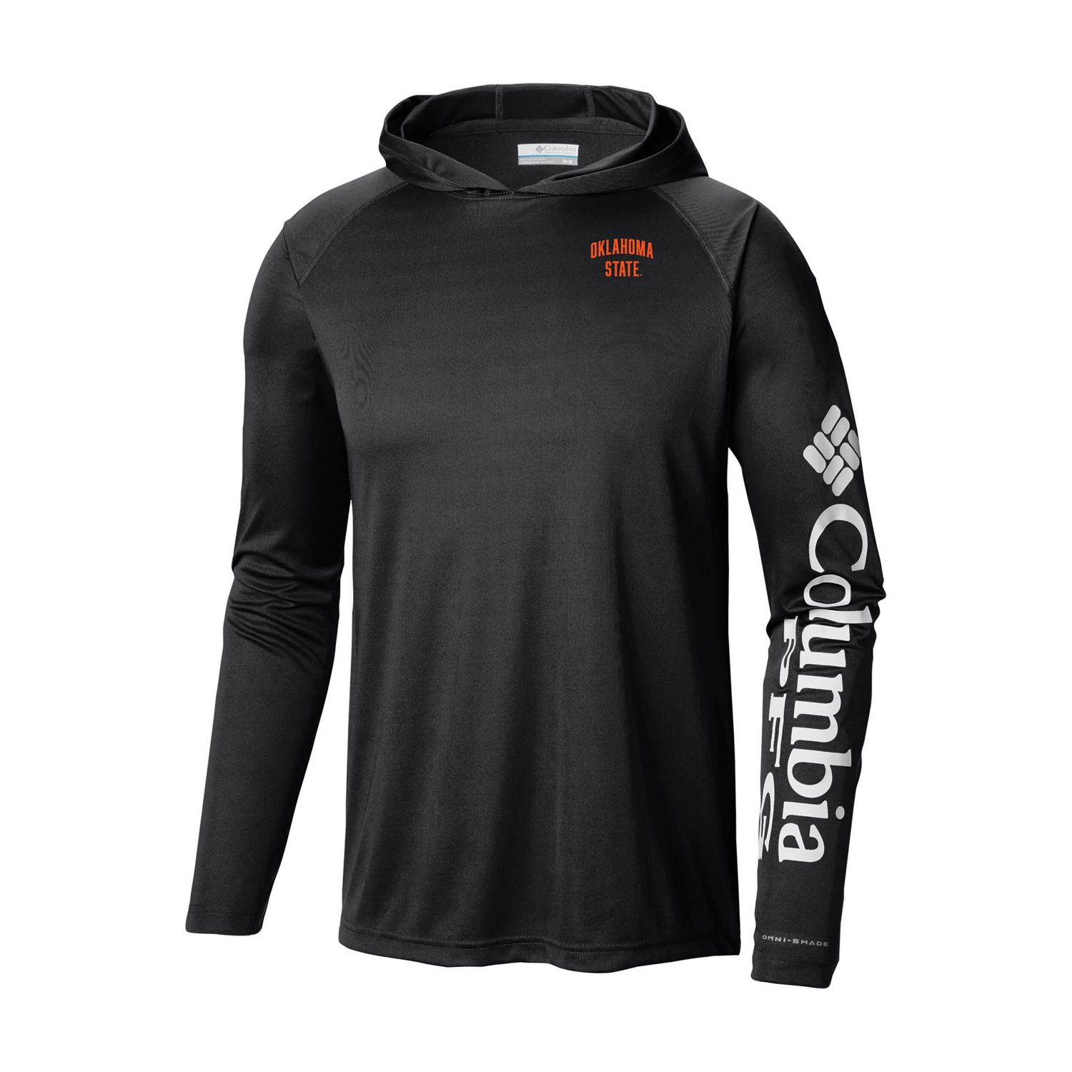 Columbia Oklahoma State Cowboys Terminal Tackle Omni-Shade Lightweight Pullover Hoodie