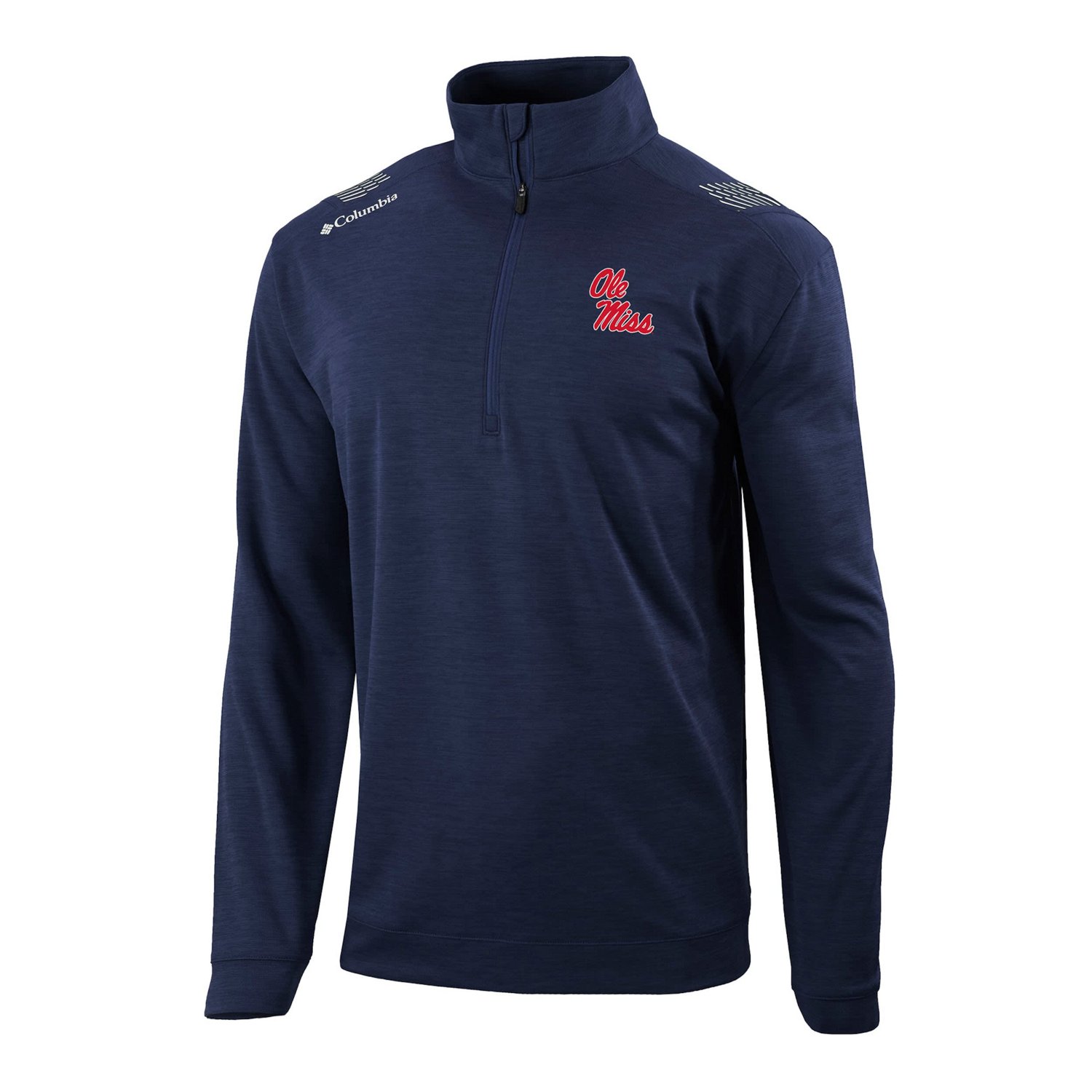 Columbia Ole Miss Rebels Omni-Wick Oakland Downs Quarter-Zip Top - view number 2