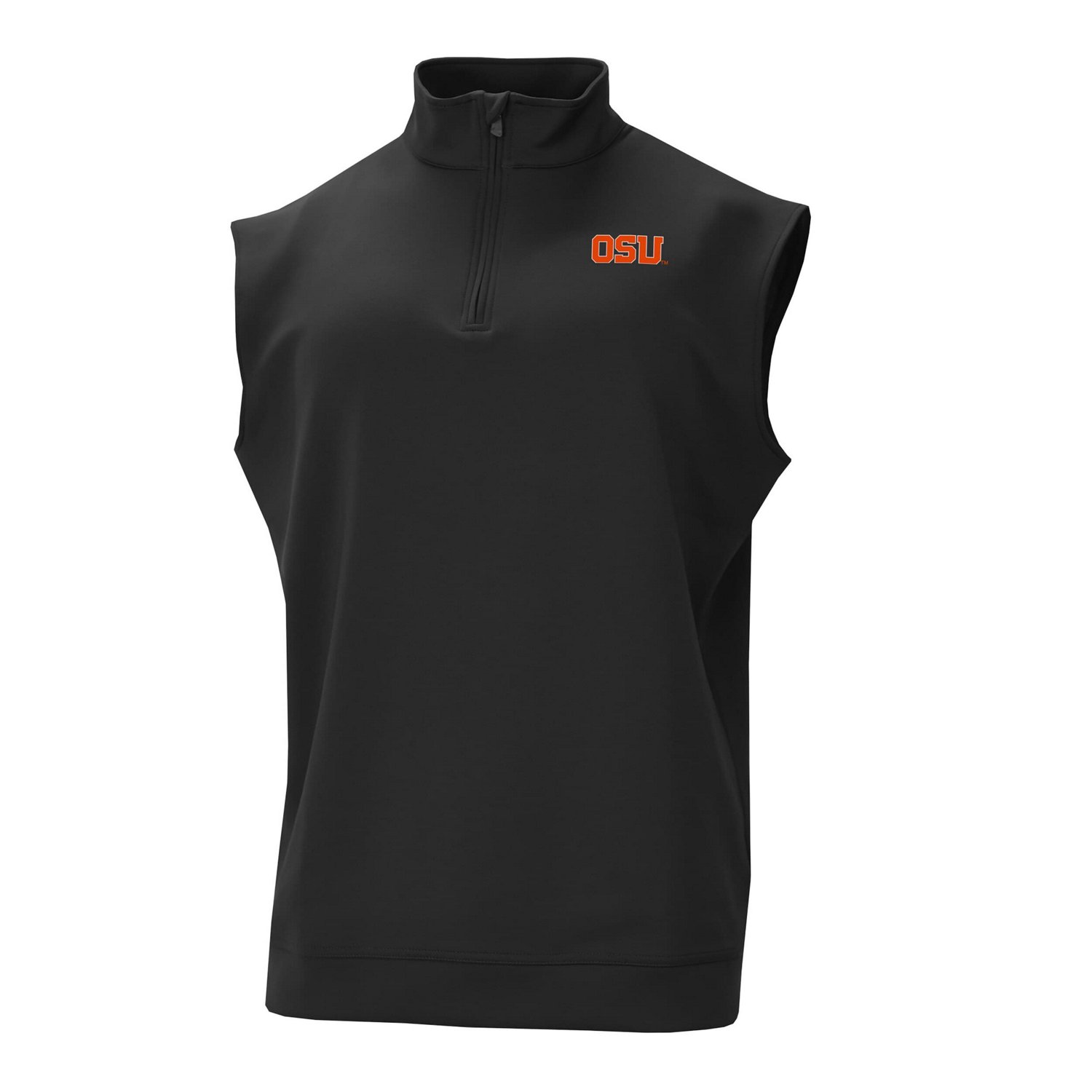 Columbia Oregon State Beavers Omni-Wick Wickhams Hills Quarter-Zip Vest - view number 2