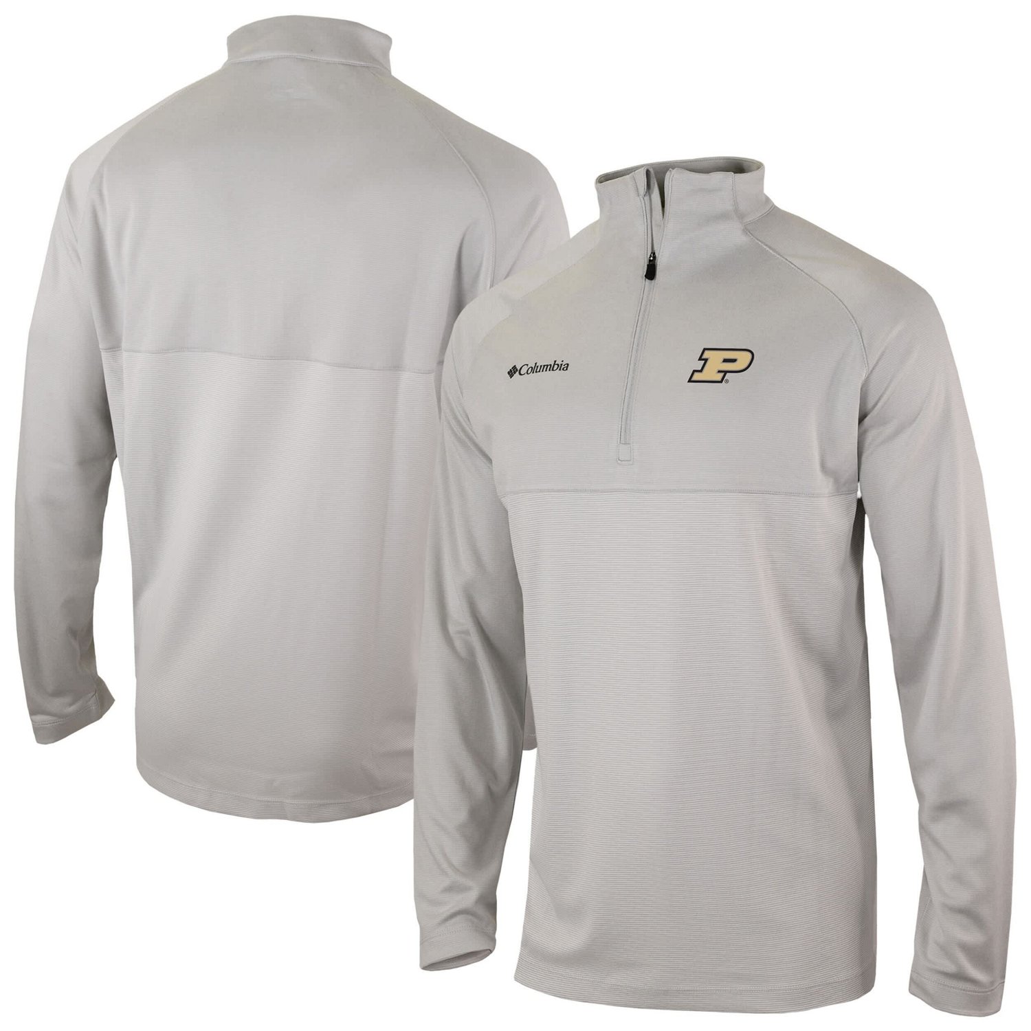 Columbia Purdue Boilermakers Omni-Wick Raglan Rockin' It Quarter-Zip Top