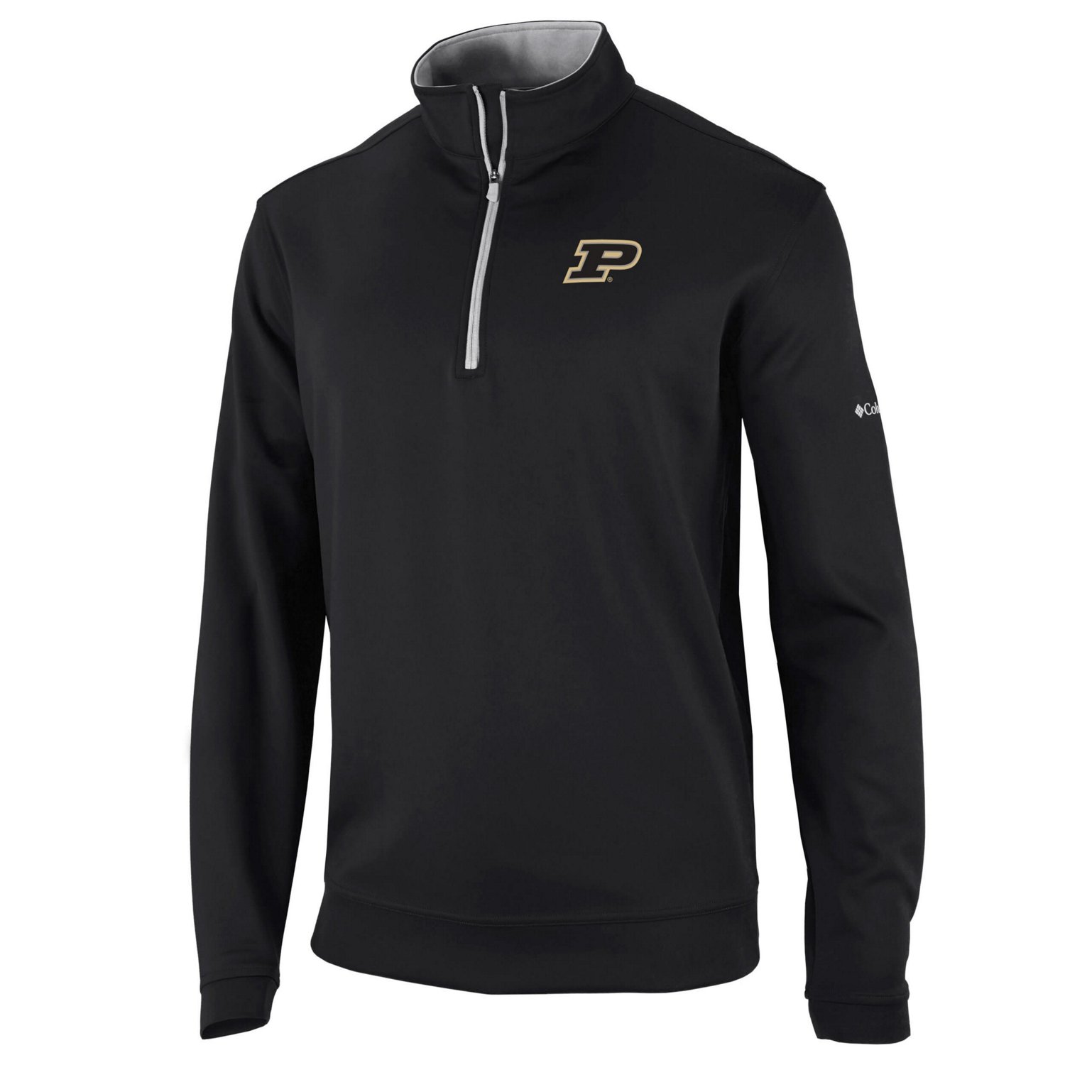 Columbia Purdue Boilermakers Omni-Wick Wickhams Hills Quarter-Zip Pullover Top                                                   - view number 2