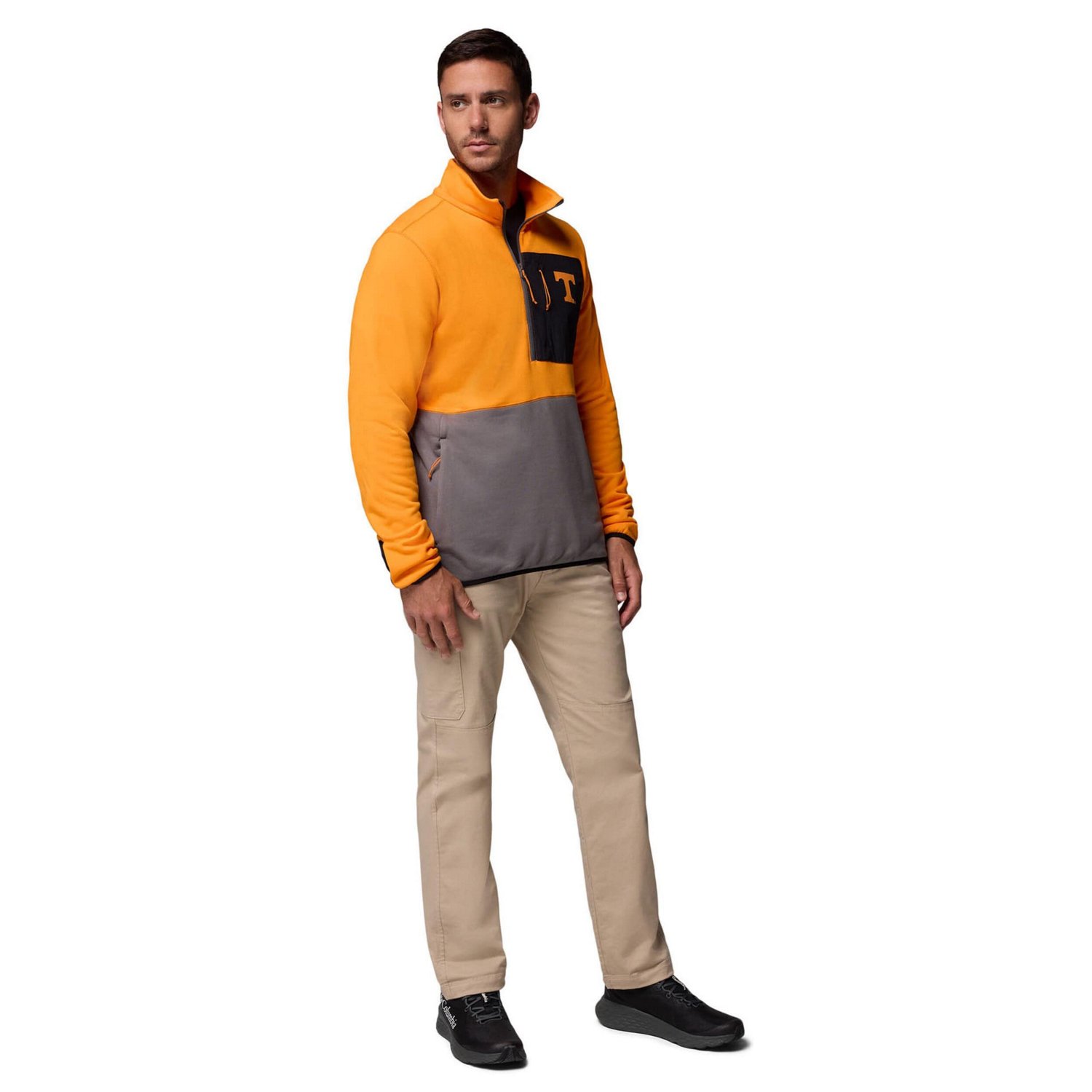 Columbia Tennessee Gray Tennessee Volunteers Hike Omni-Wick Half-Zip Pullover - view number 4