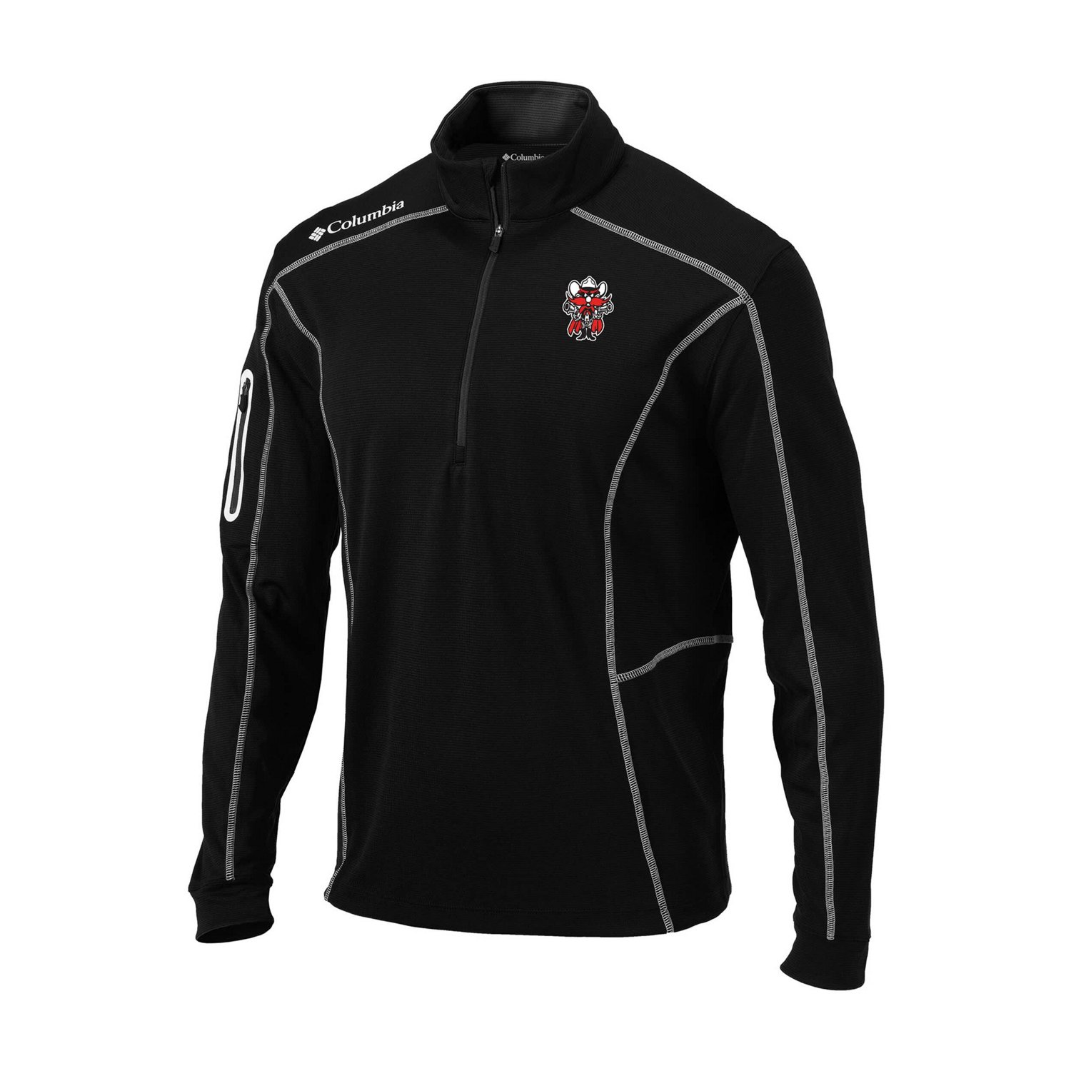 Columbia Texas Tech Red Raiders Omni-Wick Shotgun Quarter-Zip Pullover
