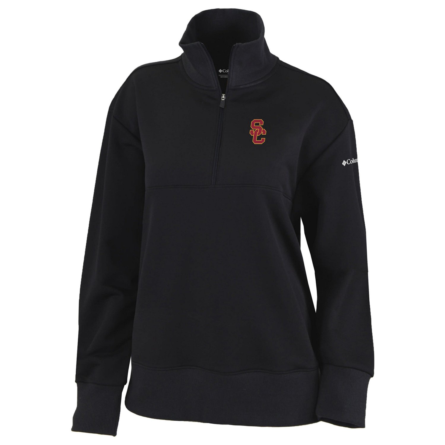 Columbia USC Trojans Birchwood Hills Omni-Wick Quarter-Zip Sweatshirt                                                            - view number 2