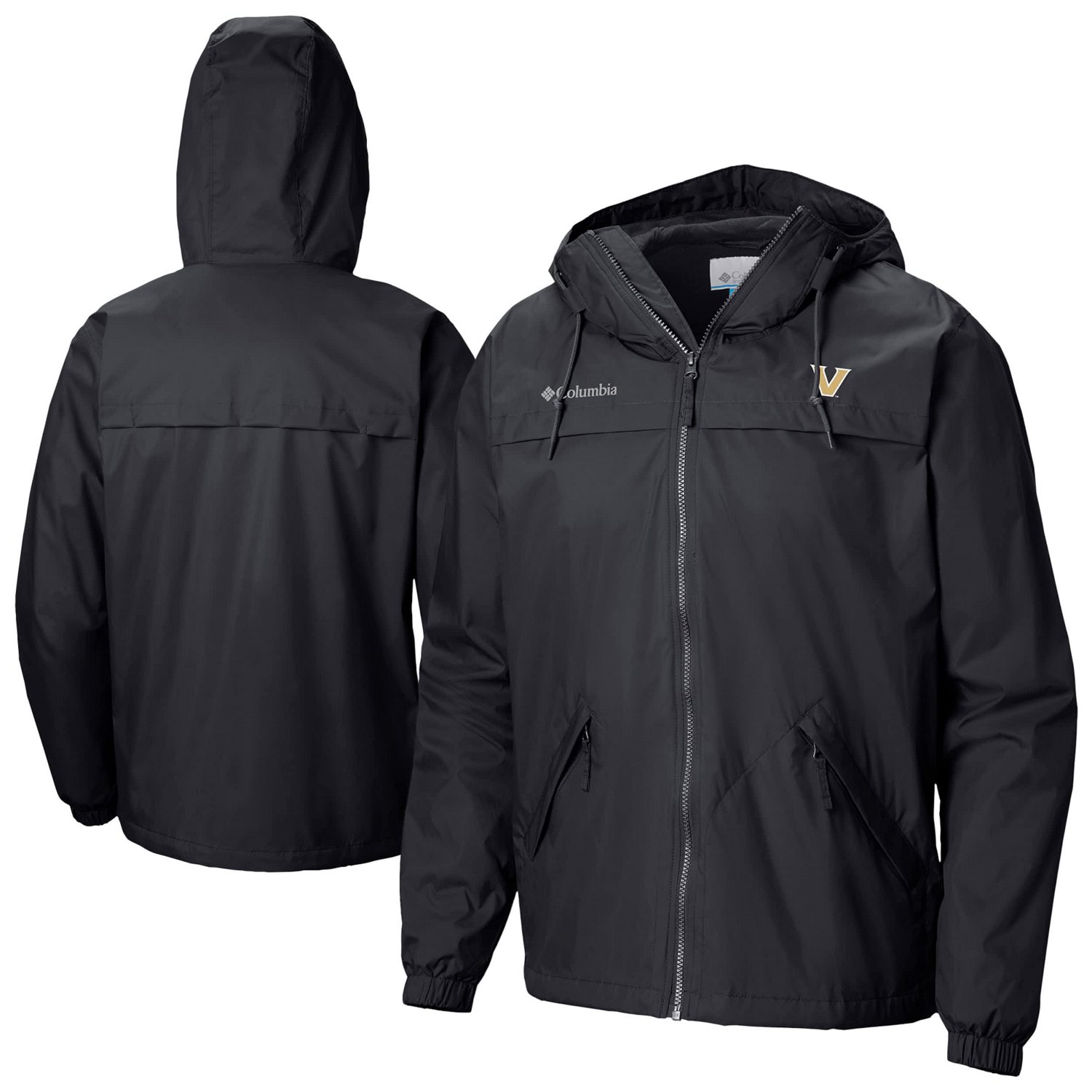 Columbia Vanderbilt Commodores Oroville Creek Lined Omni-Tech Full-Zip Jacket - view number 1