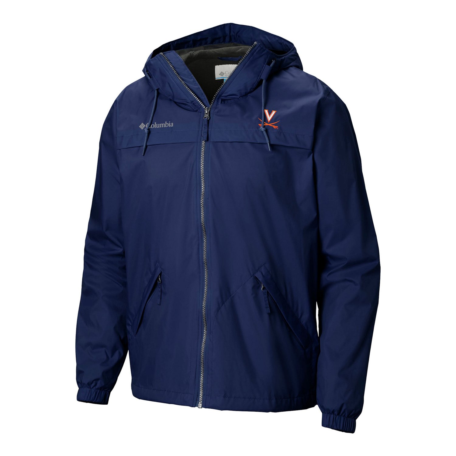 Columbia Virginia Cavaliers Oroville Creek Lined Omni-Tech Full-Zip Jacket - view number 2