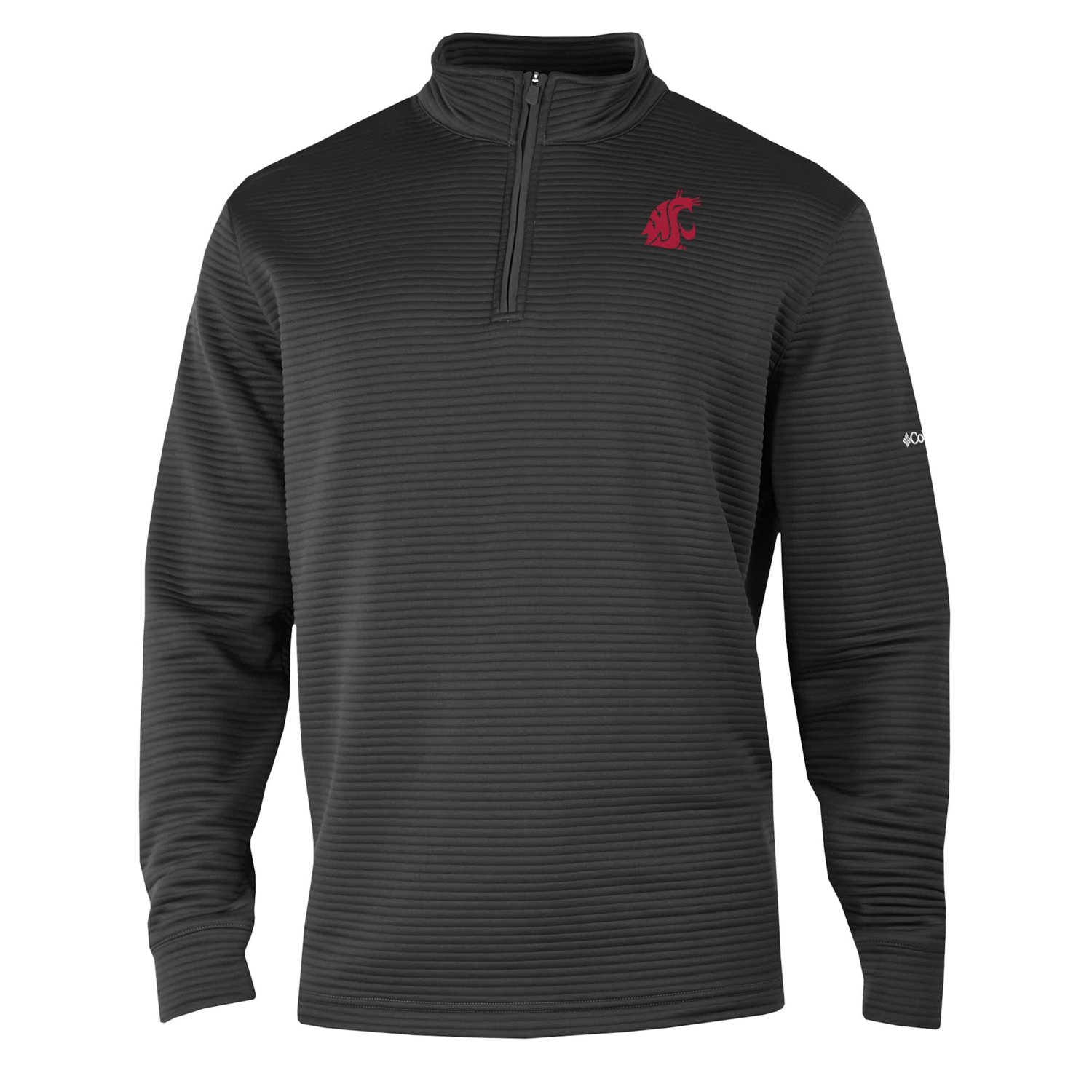 Columbia Washington State Cougars Omni-Wick Pack It Up Quarter-Zip Top                                                           - view number 2