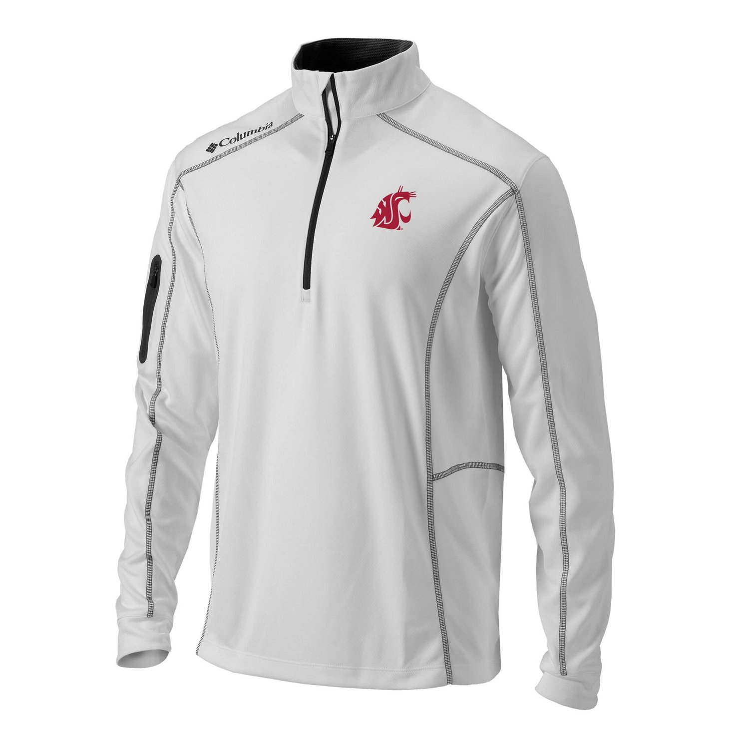 Columbia Washington State Cougars Omni-Wick Shotgun Quarter-Zip Pullover