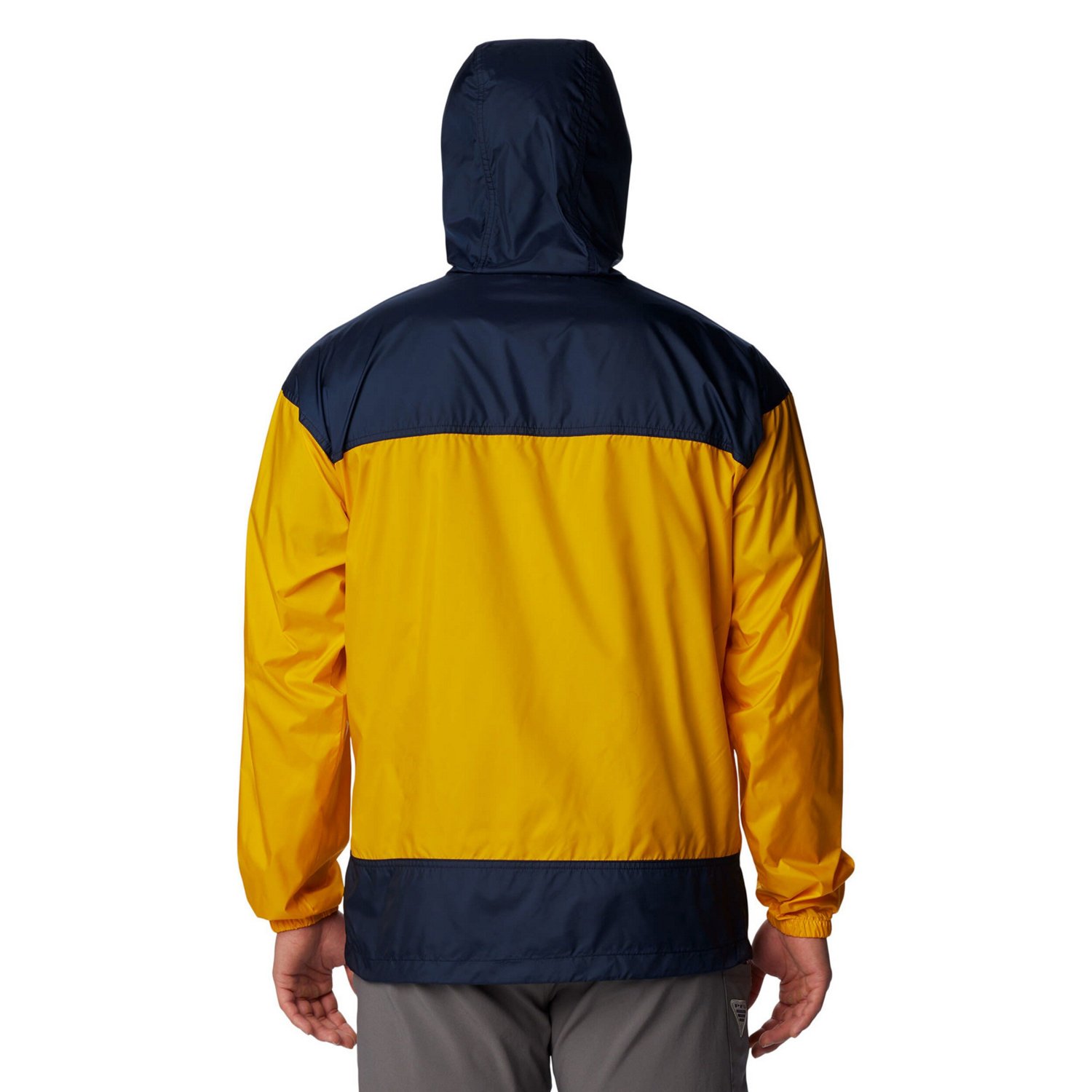 Columbia West Virginia Mountaineers Flash Challenger Omni-Shade Full-Zip Windbreaker Hoodie Jacket                               - view number 2