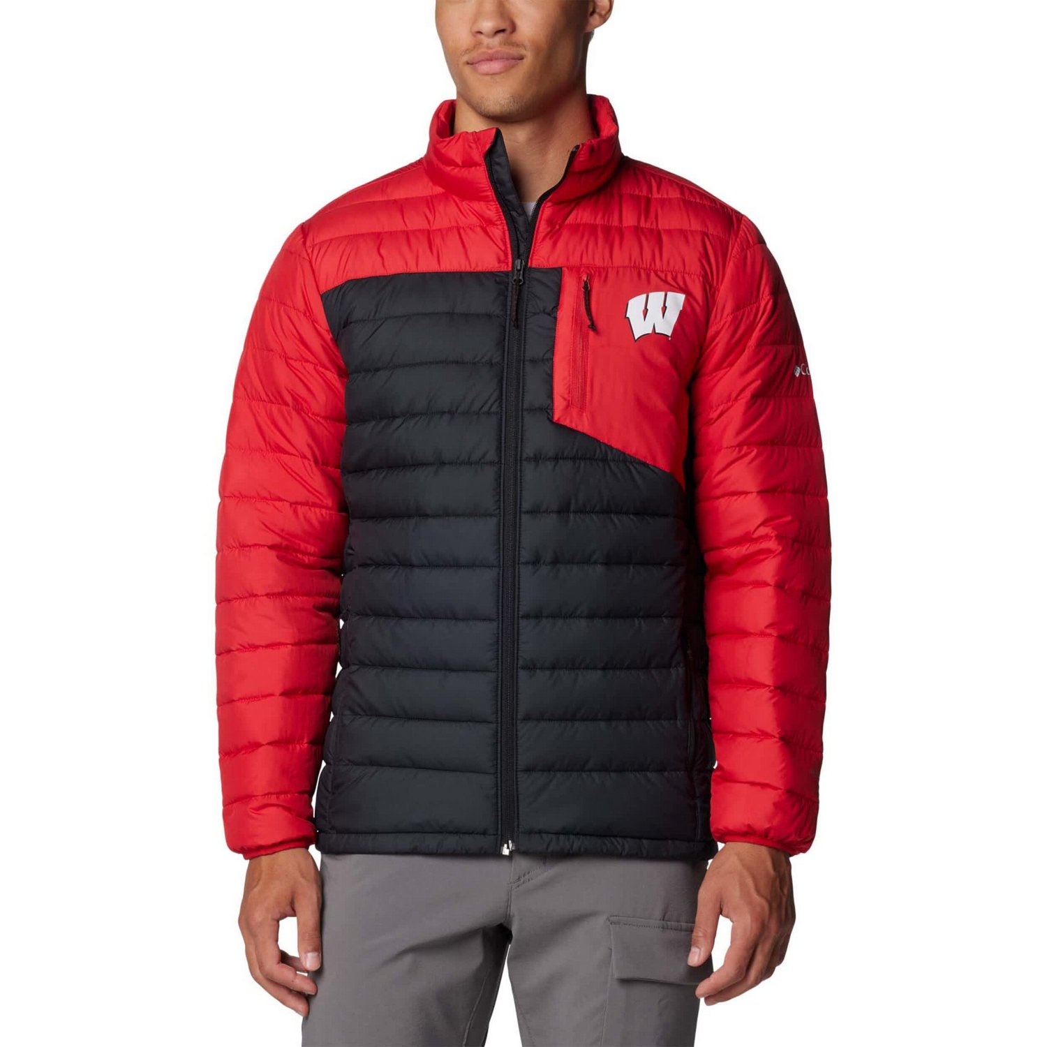 Columbia Wisconsin Badgers Double Blitz Omni-Heat Infinity Insulated Full-Zip Jacket