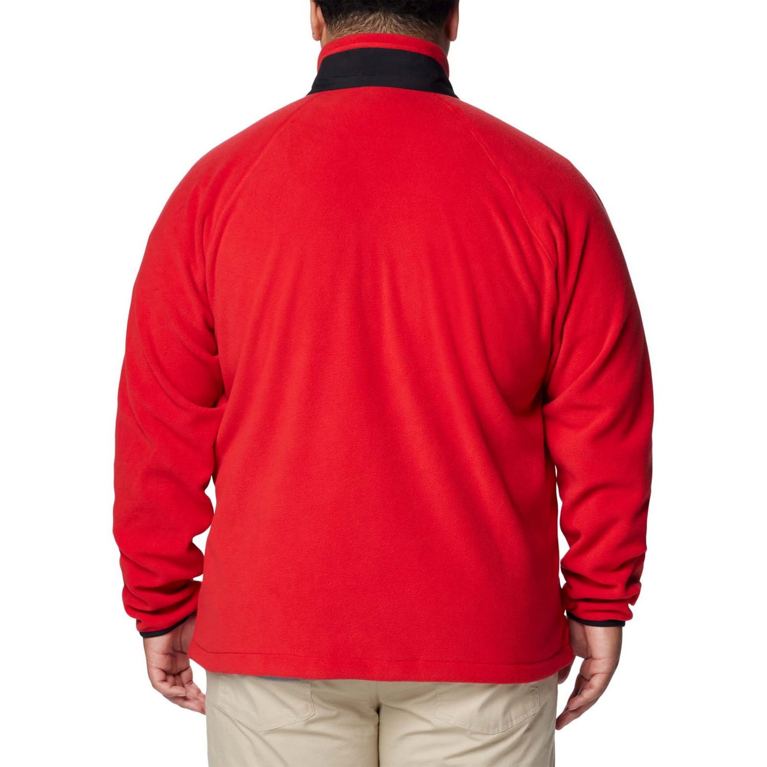 Columbia Wisconsin Badgers Flanker IV Fleece Raglan Full-Zip Jacket                                                              - view number 2
