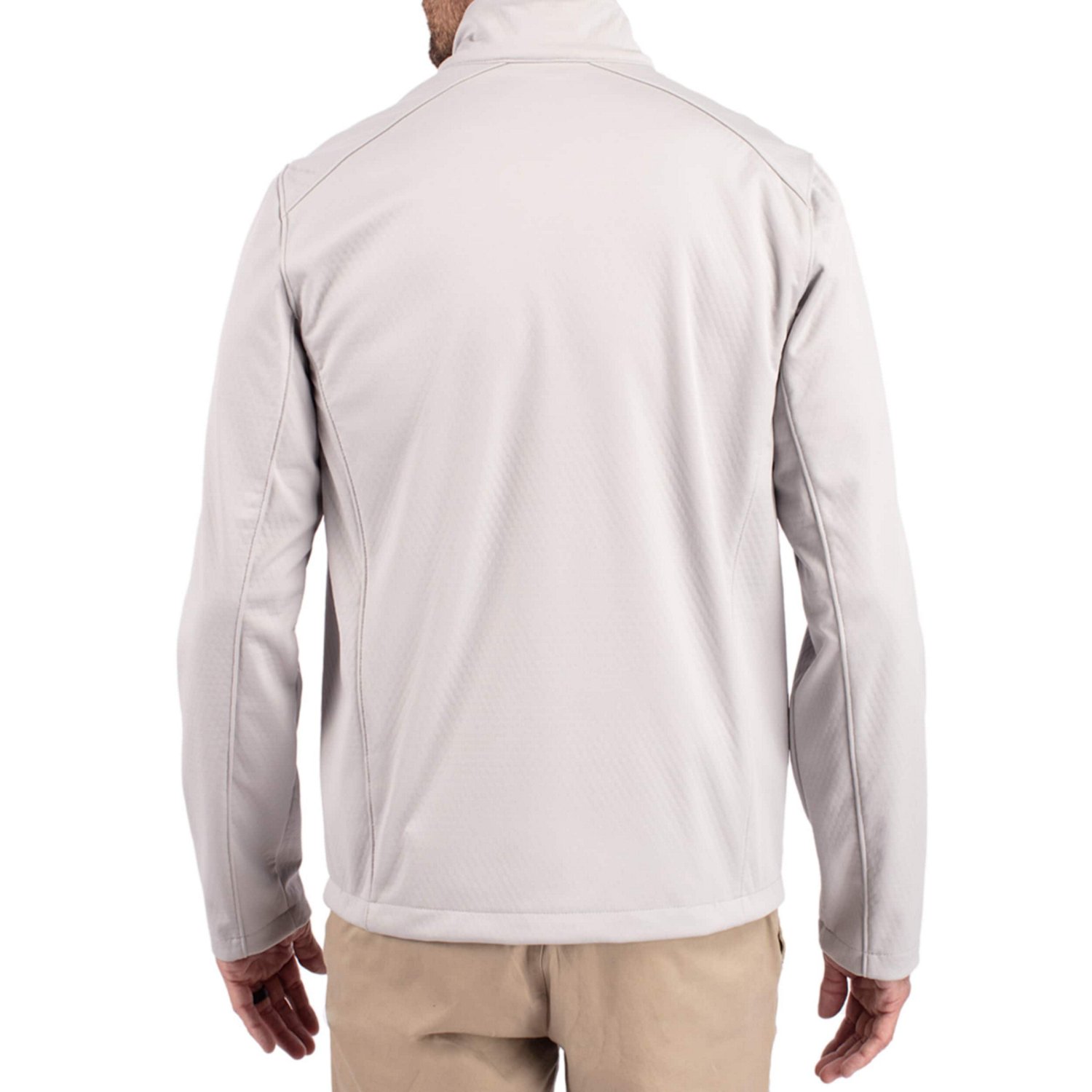 Cutter  Buck Arkansas Razorbacks Evoke Eco Softshell Recycled Full-Zip Jacket - view number 2