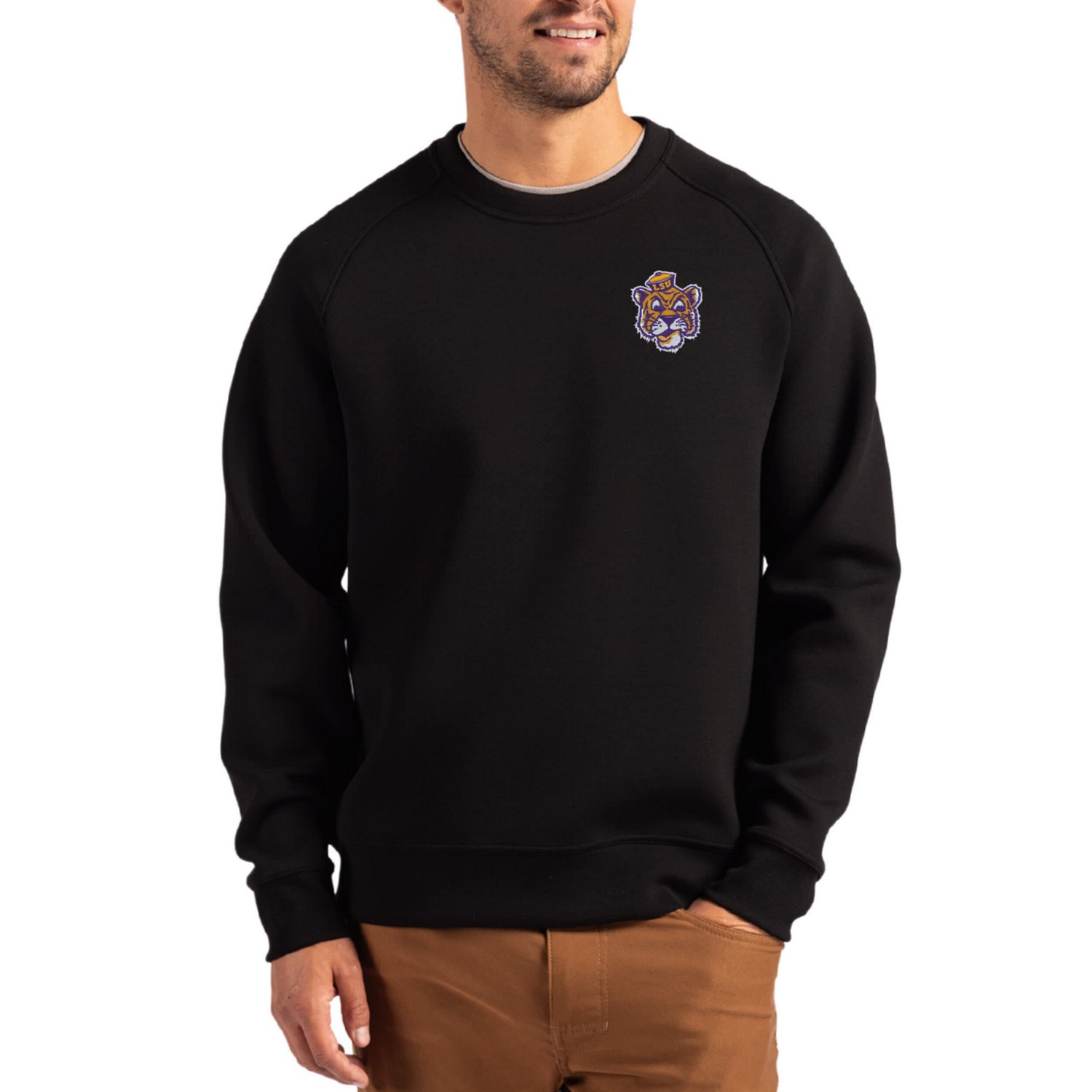 Cutter  Buck LSU Tigers Roam Recycled Pullover