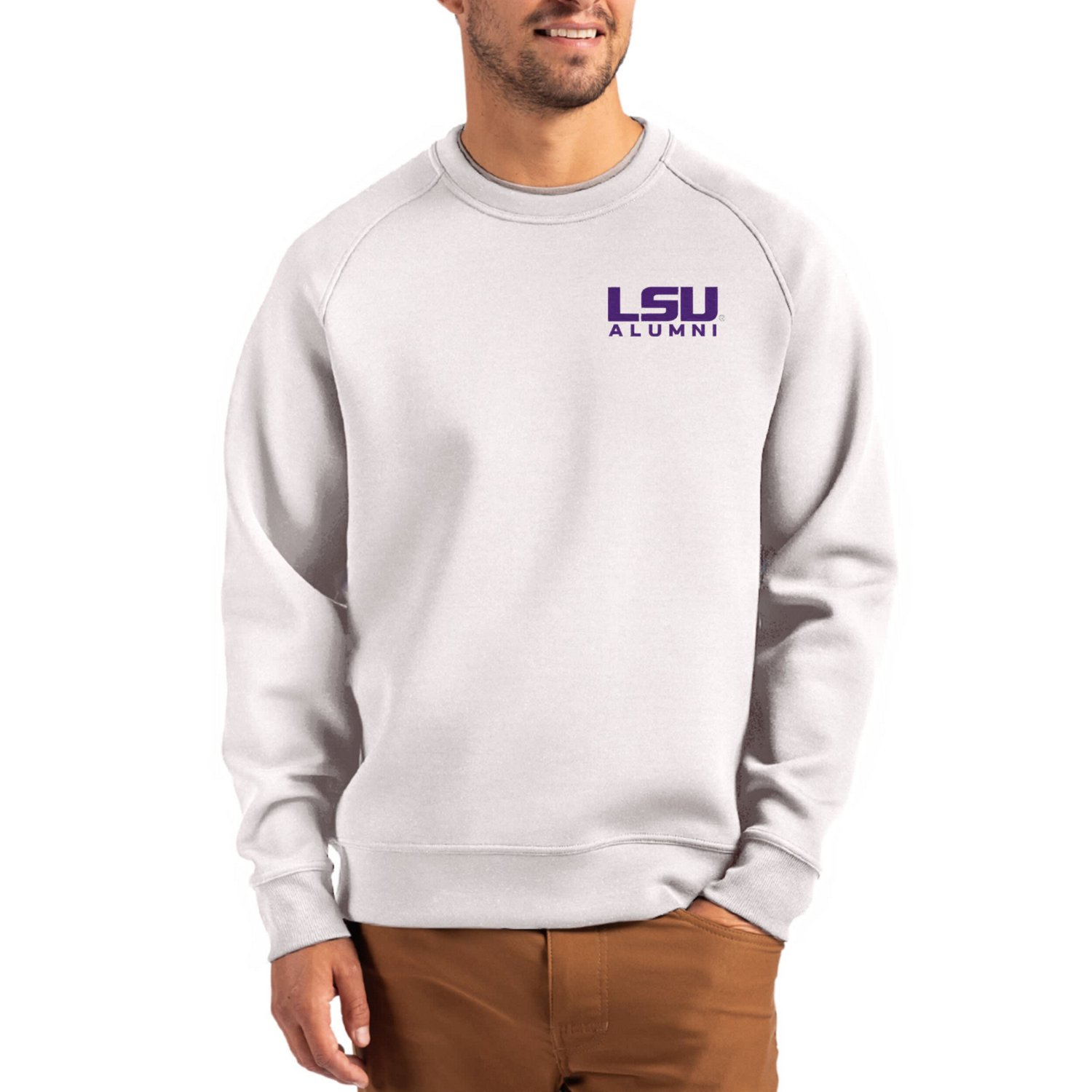Cutter  Buck LSU Tigers Roam Recycled Pullover