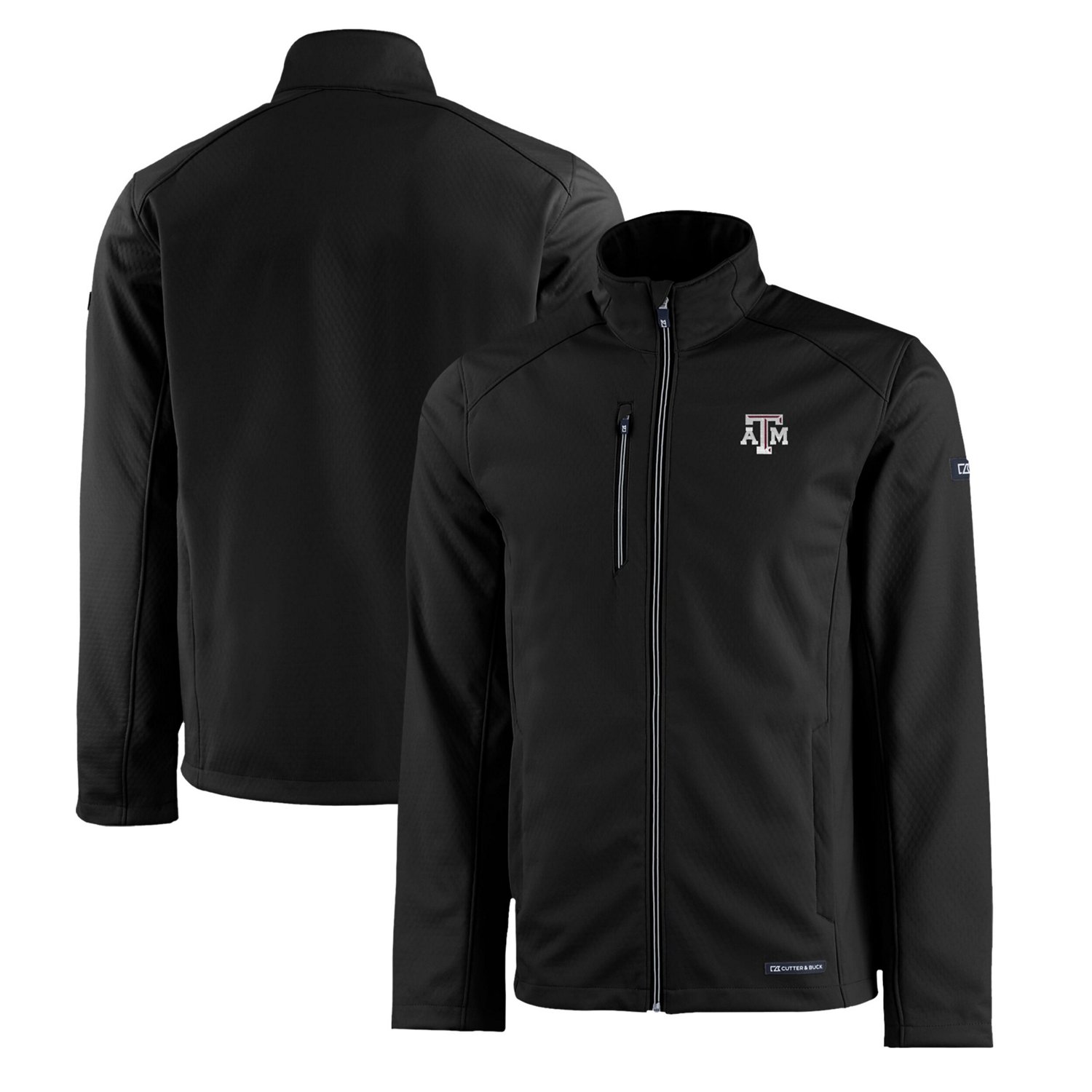 Cutter  Buck Texas AM Aggies Evoke Eco Softshell Recycled Full-Zip Jacket