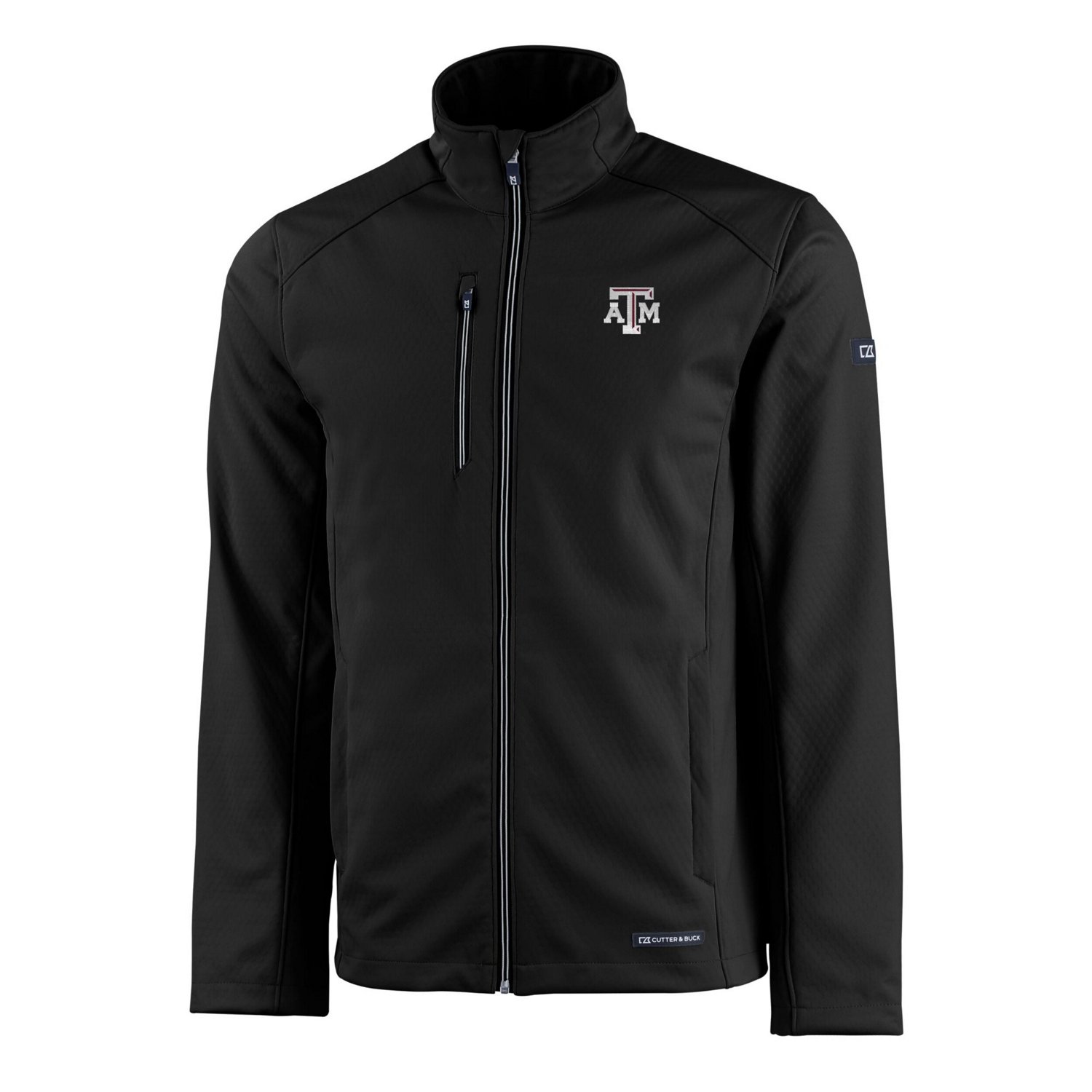 Cutter  Buck Texas AM Aggies Evoke Eco Softshell Recycled Full-Zip Jacket - view number 2