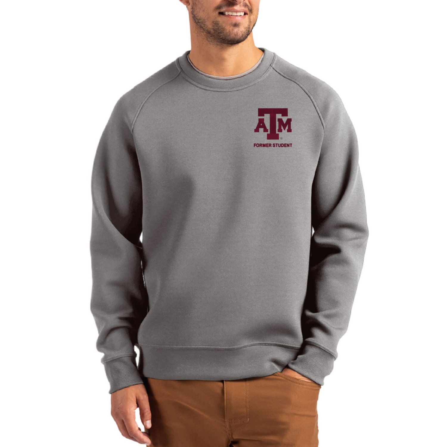 Cutter  Buck Texas AM Aggies Roam Recycled Pullover
