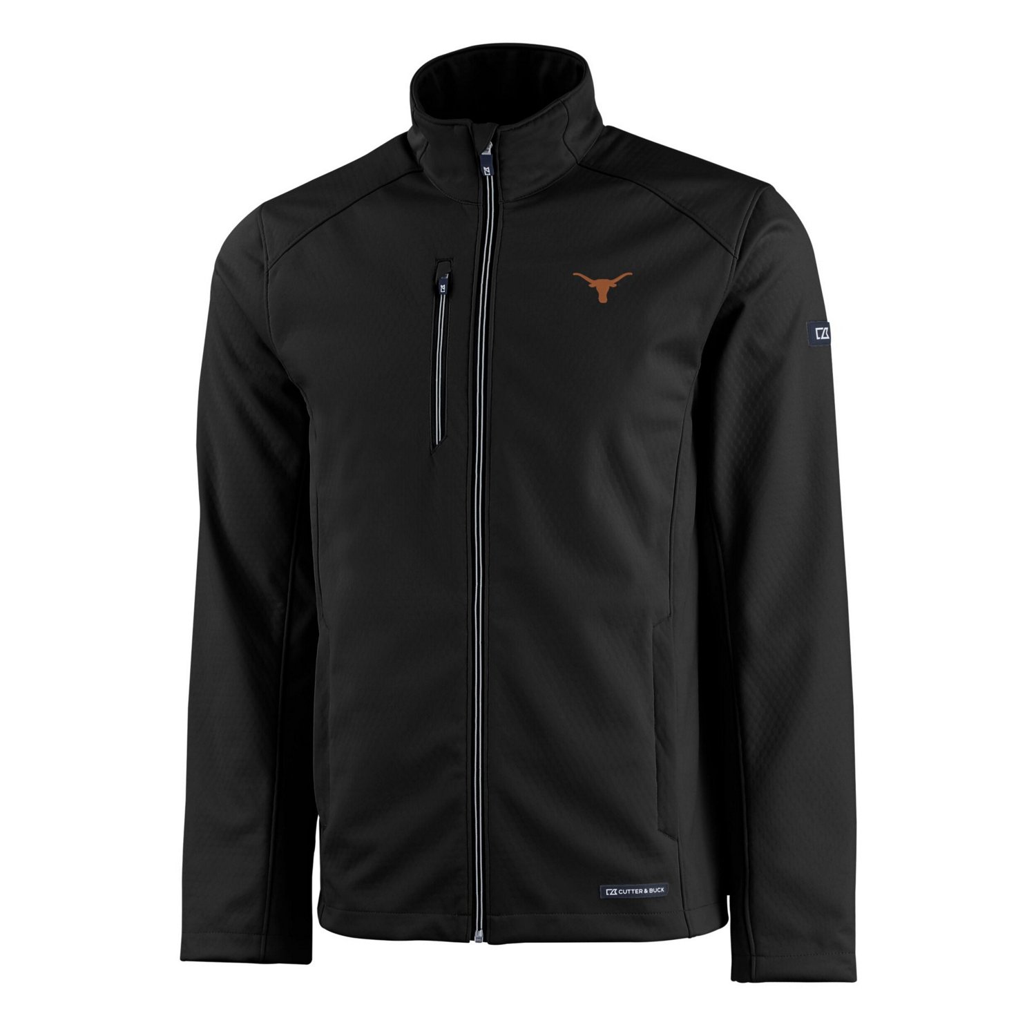 Cutter  Buck Texas Longhorns Evoke Eco Softshell Recycled Full-Zip Jacket - view number 2