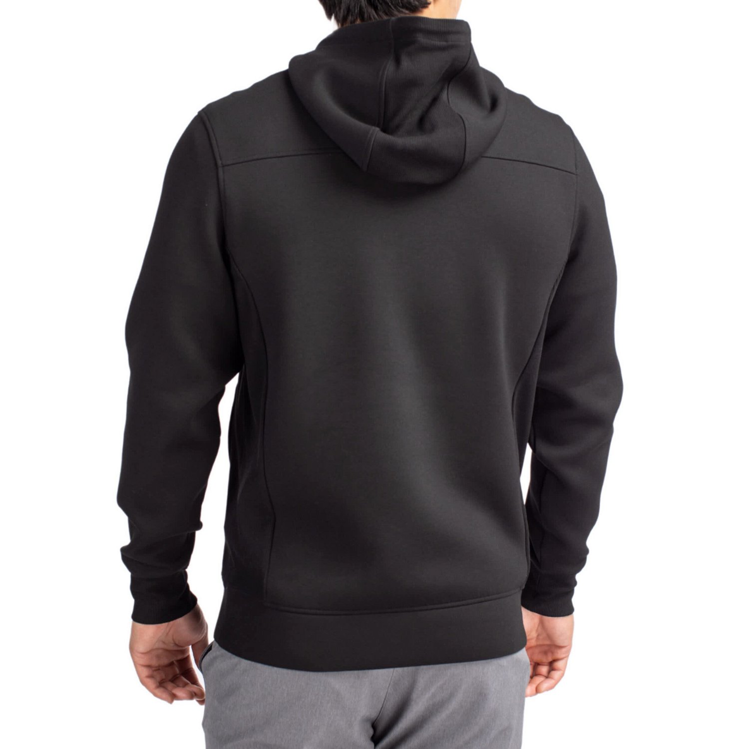 Cutter  Buck Texas Longhorns Roam Eco Recycled Half-Zip Pullover Hoodie - view number 2