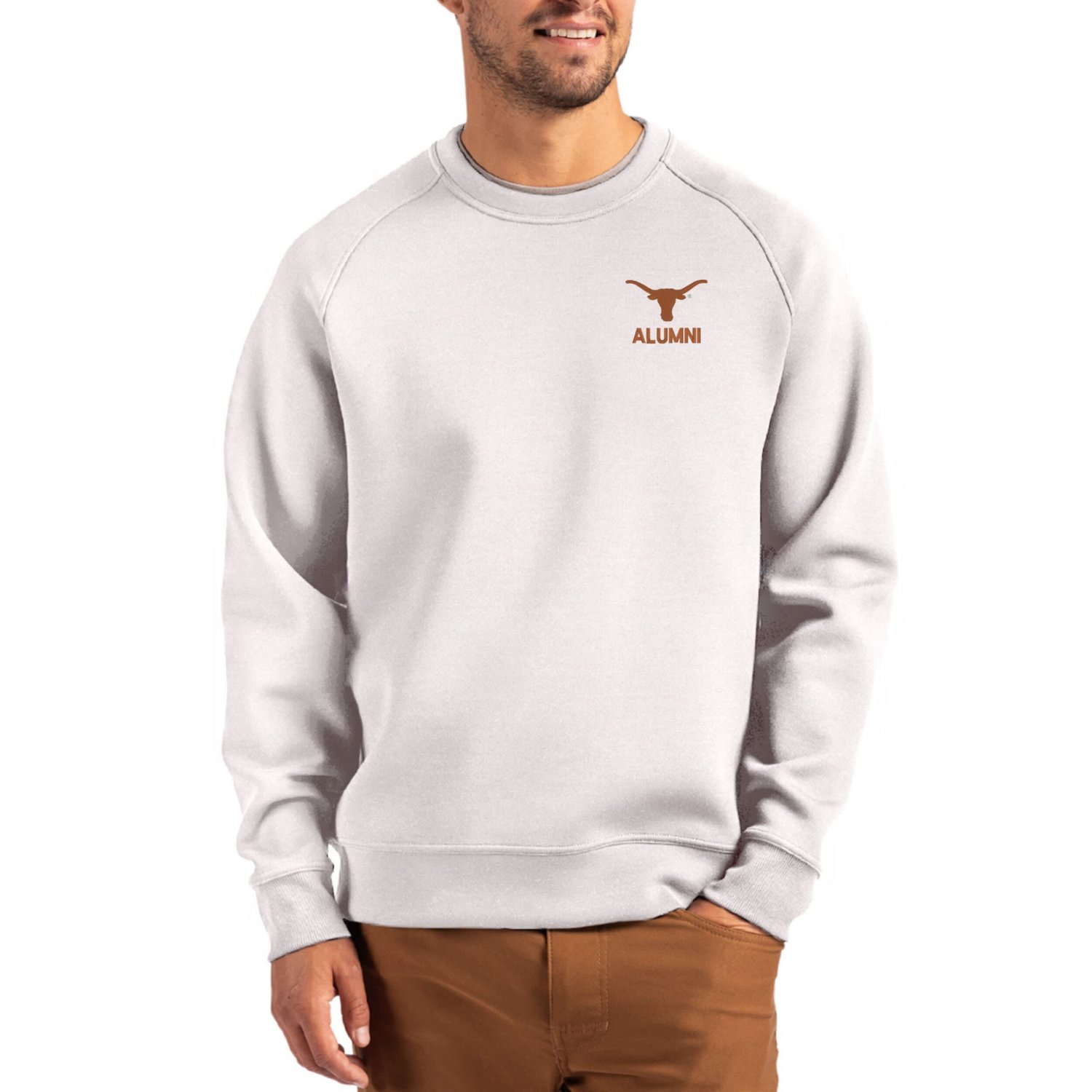 Cutter  Buck Texas Longhorns Roam Recycled Pullover