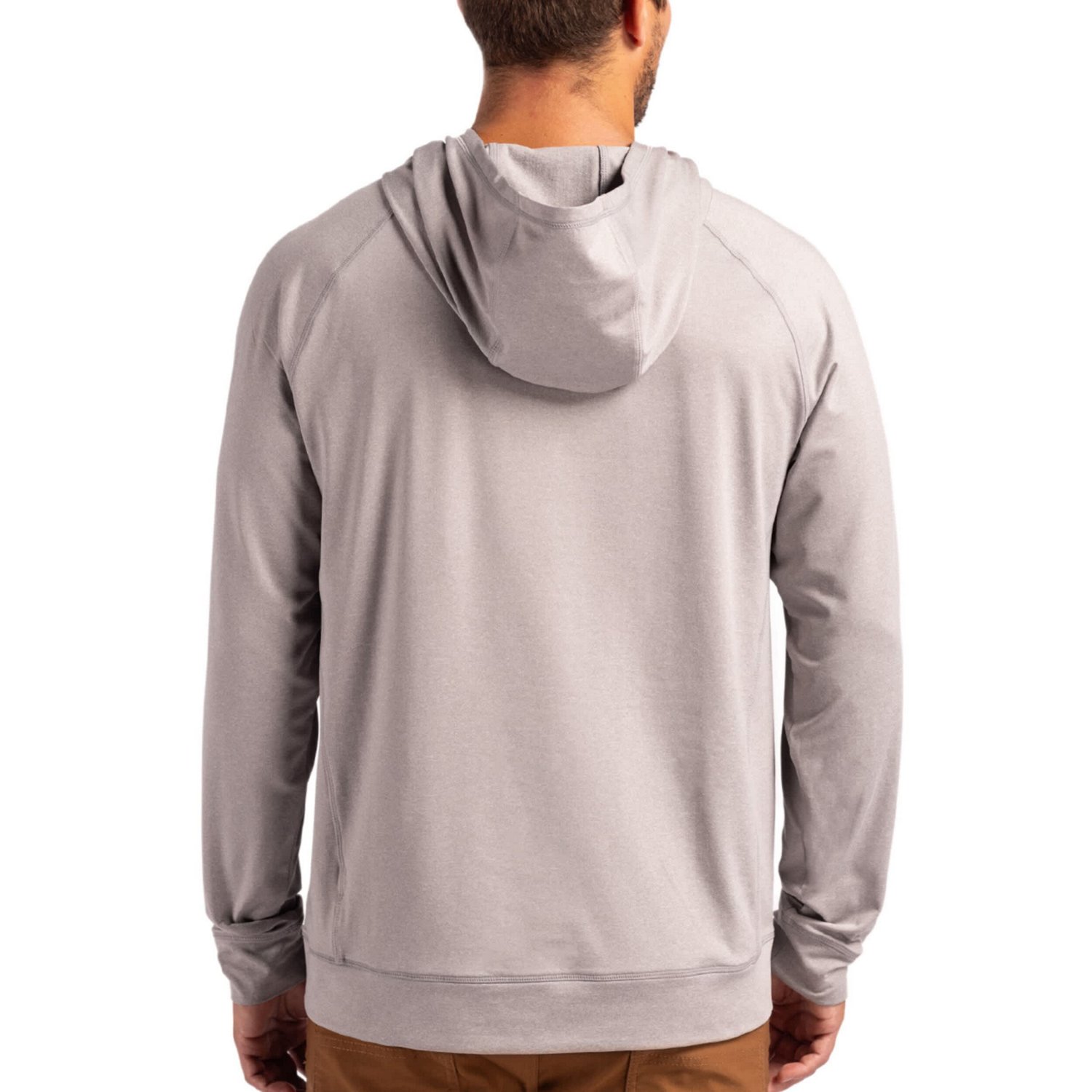 Cutter  Buck Texas Longhorns Vault Logo Adapt Knit Raglan Pullover Hoodie - view number 2