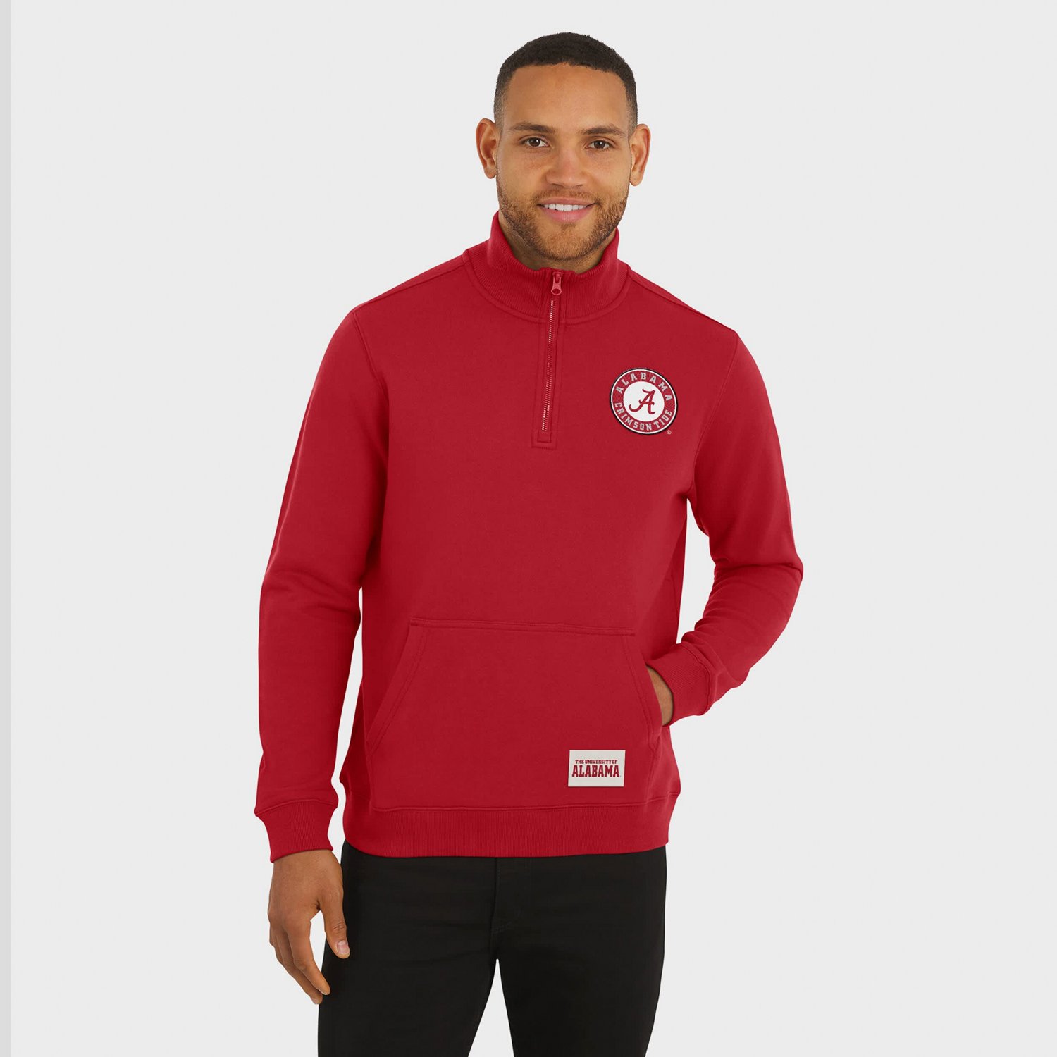 Darius Rucker Collection by Fanatics Alabama Tide Quarter-Zip Pullover - view number 4