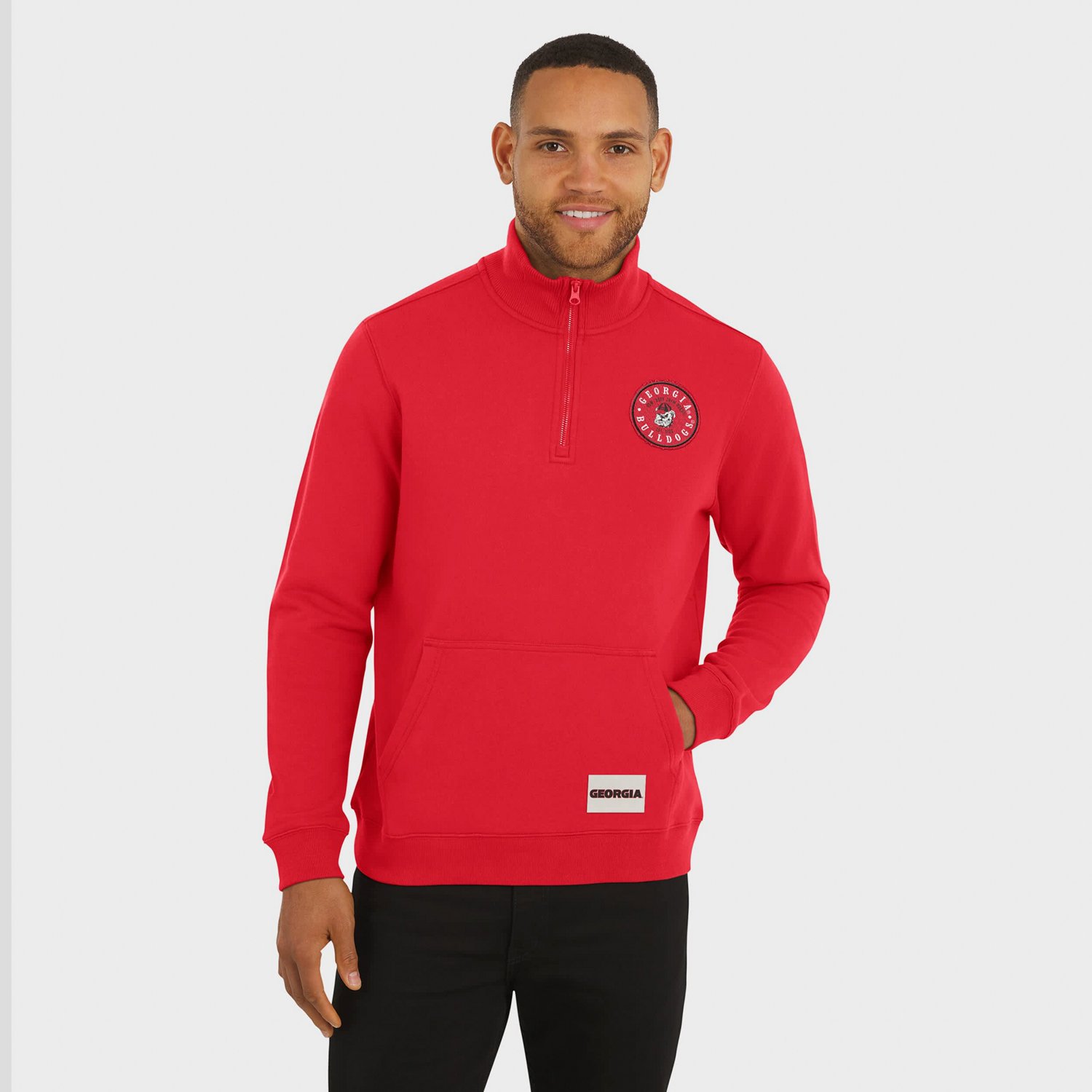 Darius Rucker Collection by Fanatics Georgia Bulldogs Quarter-Zip Pullover - view number 4