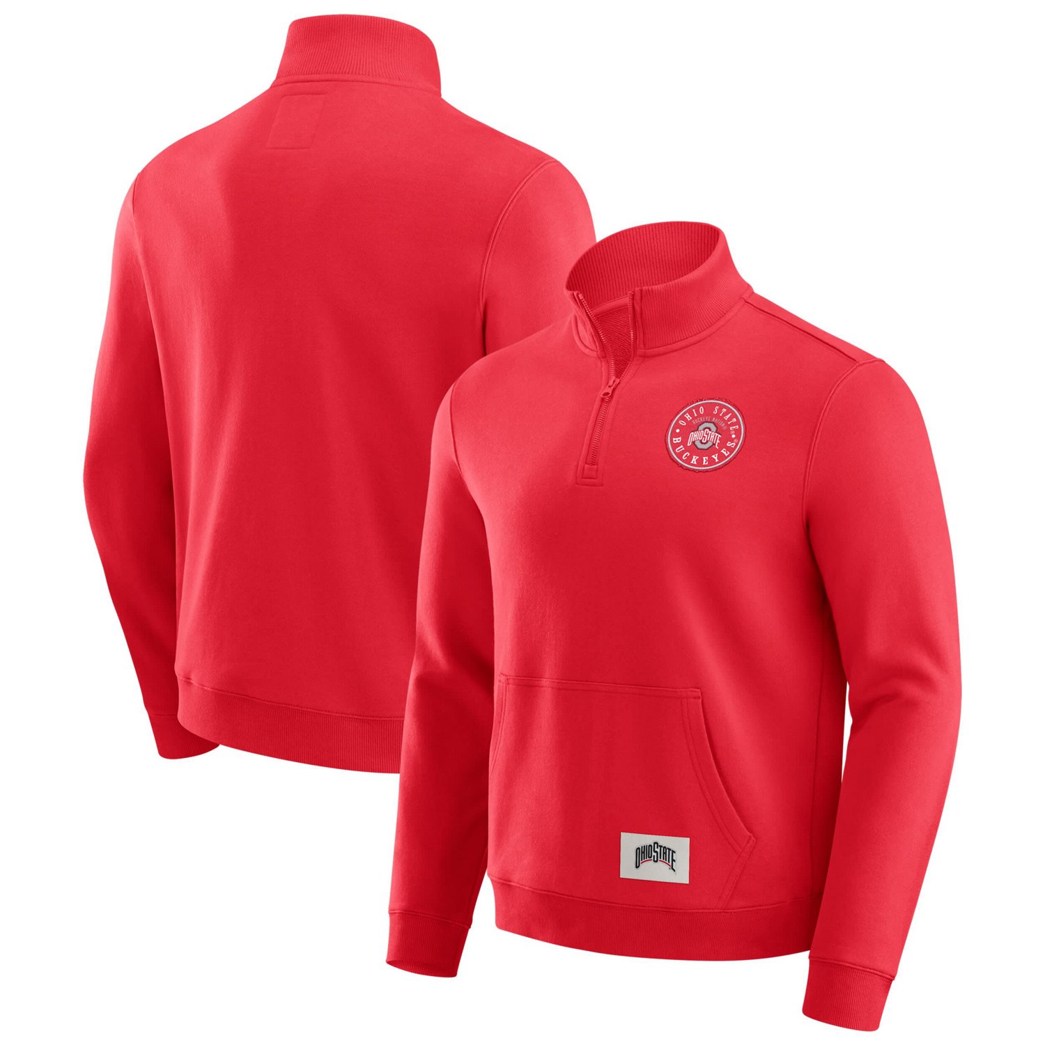 Darius Rucker Collection by Fanatics Ohio State Buckeyes Quarter-Zip Pullover