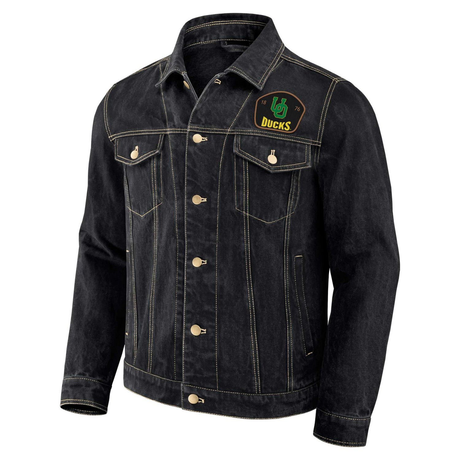 Darius Rucker Collection by Fanatics Oregon Ducks Button-Up Denim Jacket