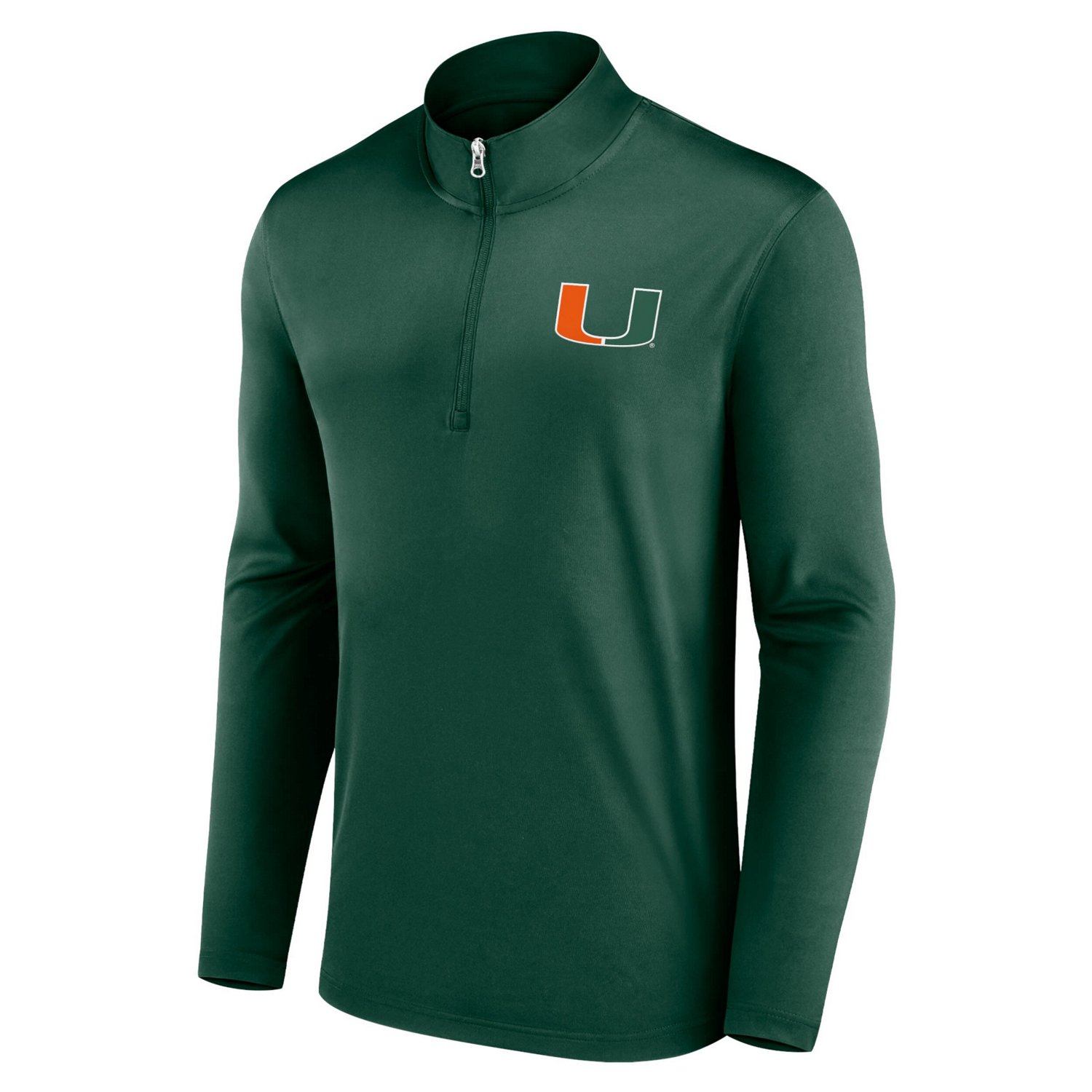 Fanatics Branded Miami Hurricanes Underdog Mindset Quarter-Zip Top - view number 2