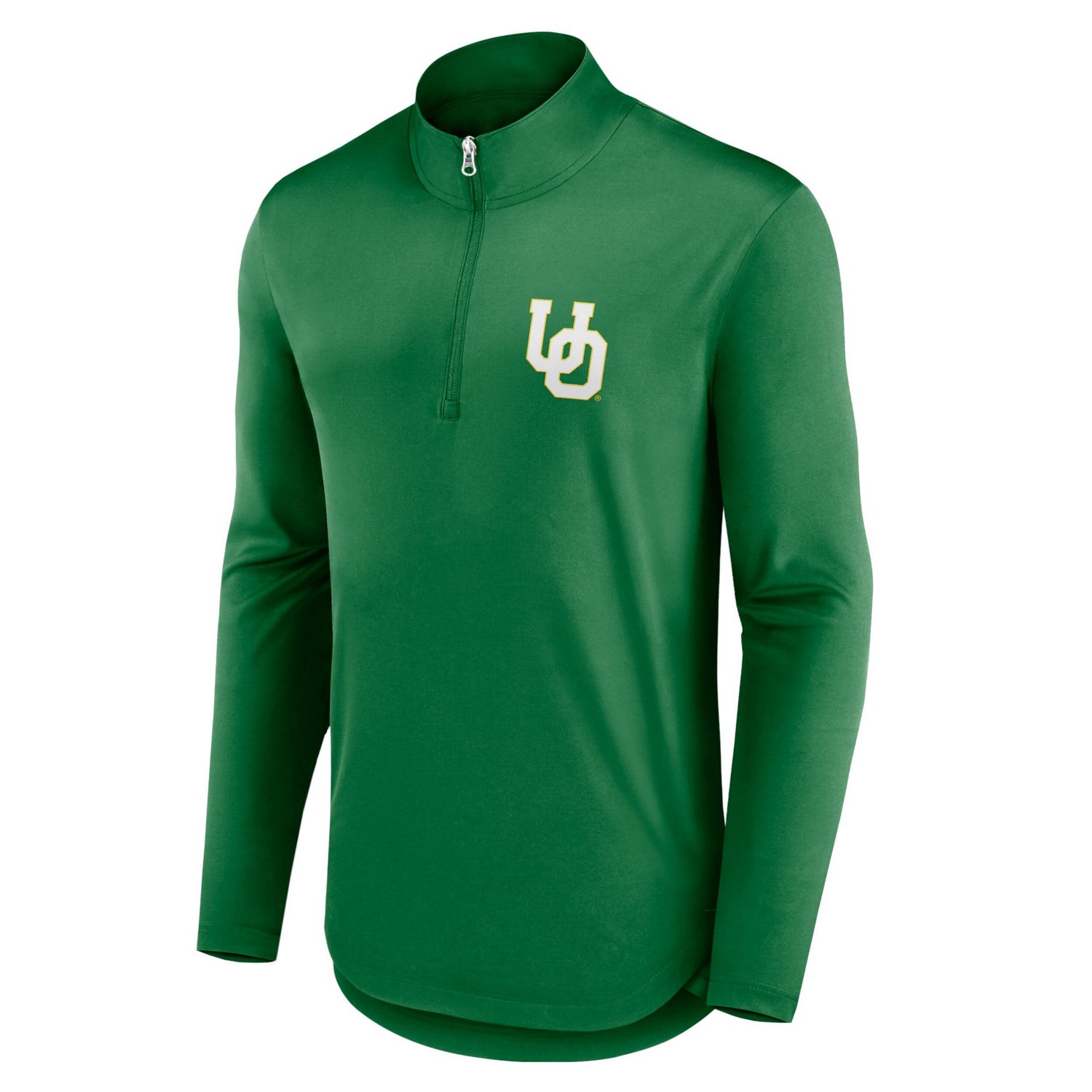 Fanatics Oregon Ducks Quarterback Mock Neck Quarter-Zip Top - view number 2