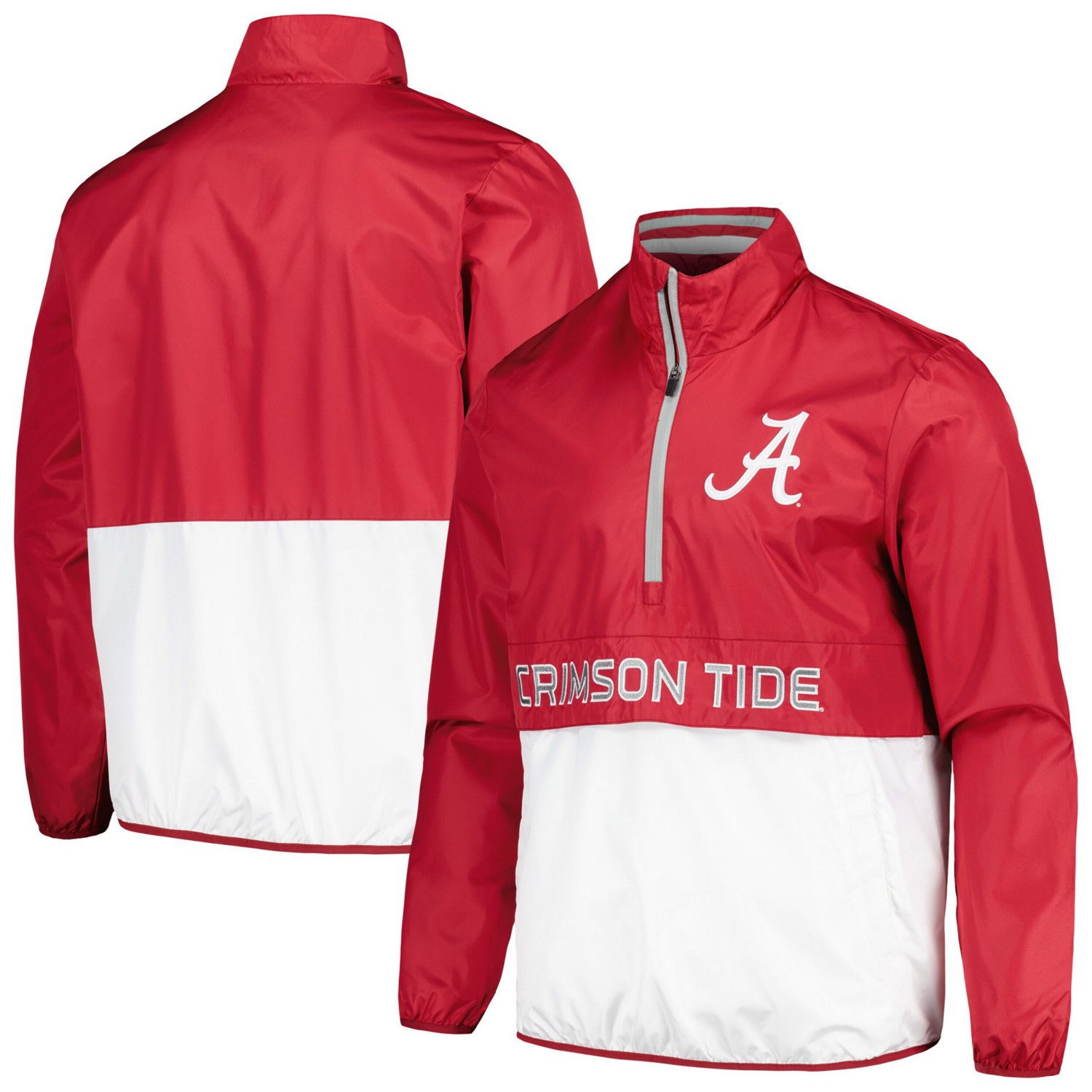 G-III Sports by Carl Banks Alabama Tide Cornerman Half-Zip Top - view number 1