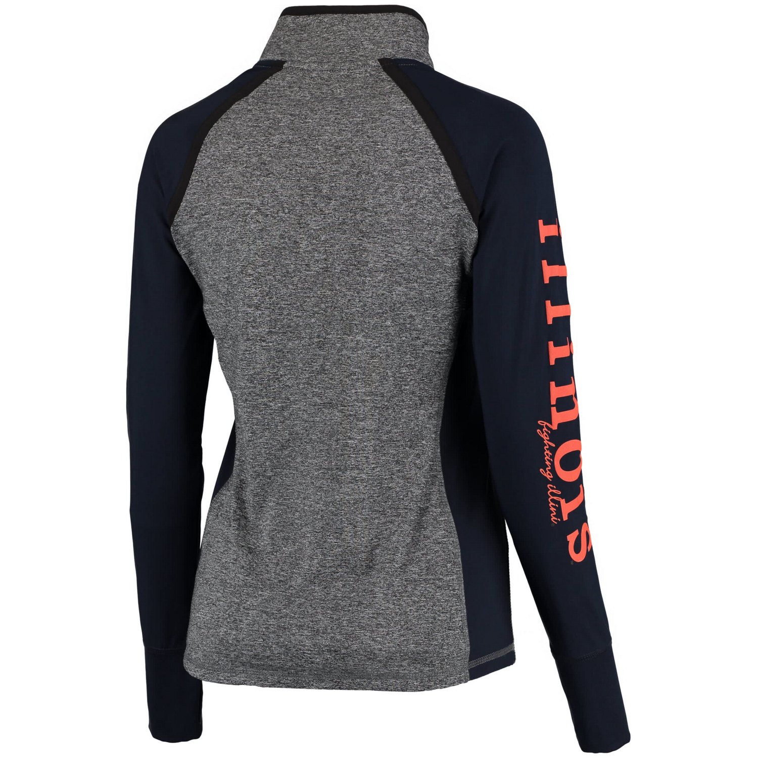 Illinois Fighting Illini Finalist Quarter-Zip Pullover Jacket - view number 2