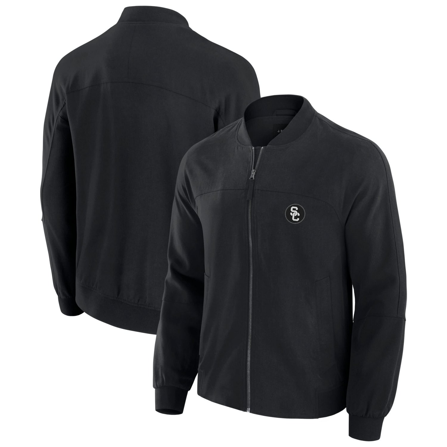 J Palmer USC Trojans Lightweight Cover-4 Tri-Blend Full-Zip Jacket - view number 1