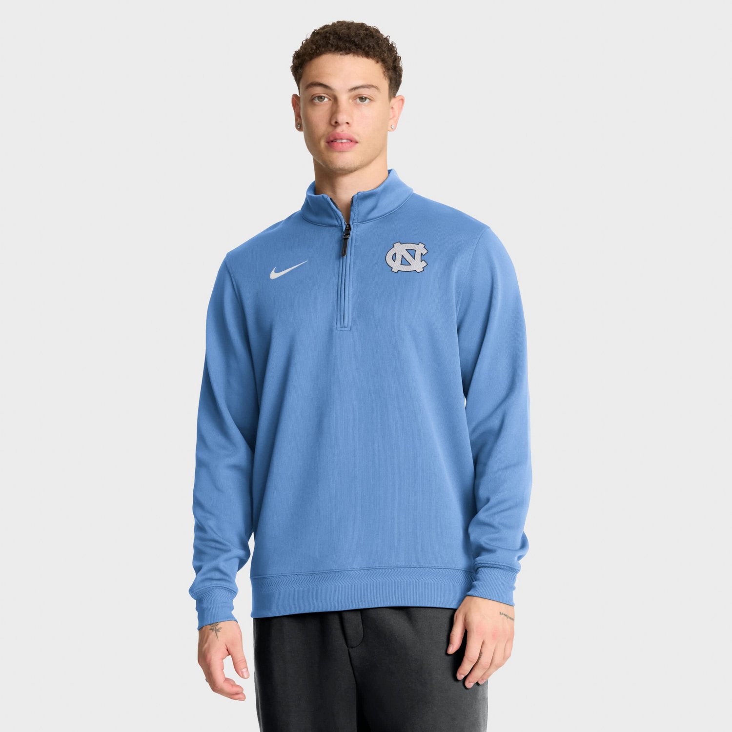 Jordan Brand Carolina North Carolina Tar Heels 2025 Coaches Premium Dri-FIT Half-Zip Pullover