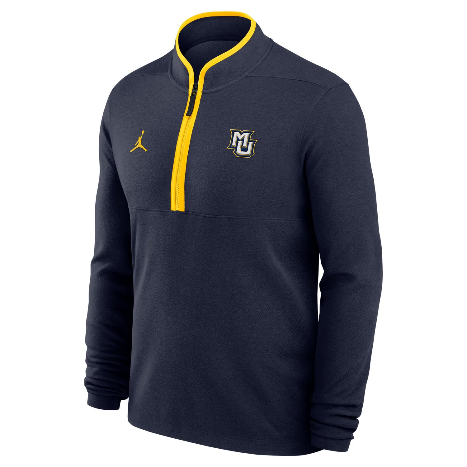 Jordan Brand Marquette Golden Eagles Victory Dri-FIT Half-Zip Pullover - view number 2