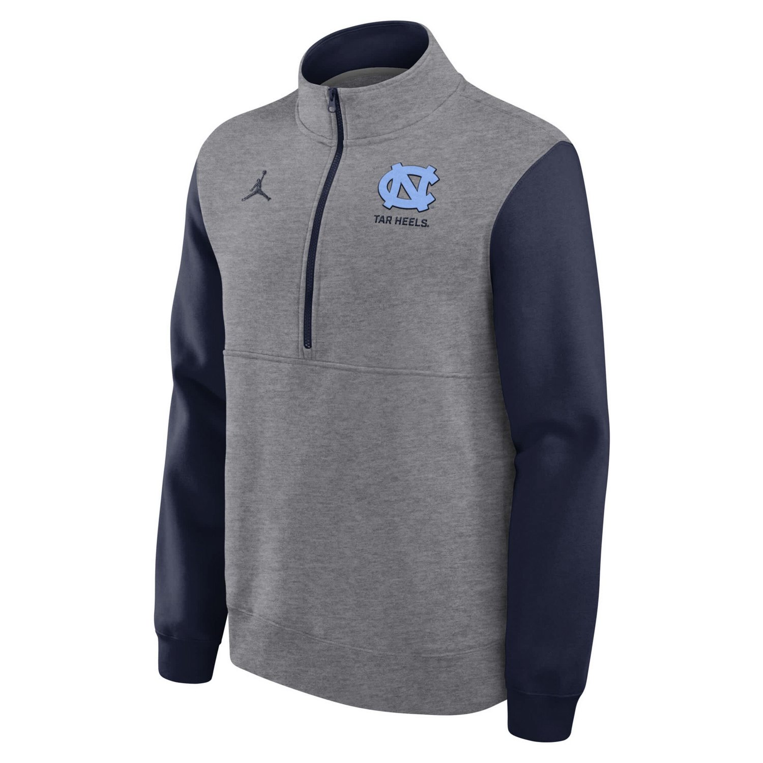 Jordan Brand North Carolina Tar Heels Club Fleece Half-Zip Pullover - view number 2