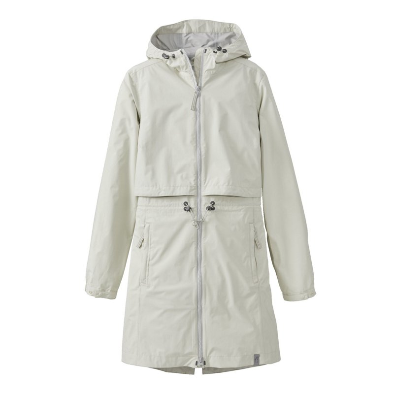 L.L.Bean Women's Meridian Rain Coat Silver Birch, Large - Women's Rainwear at Academy Sports