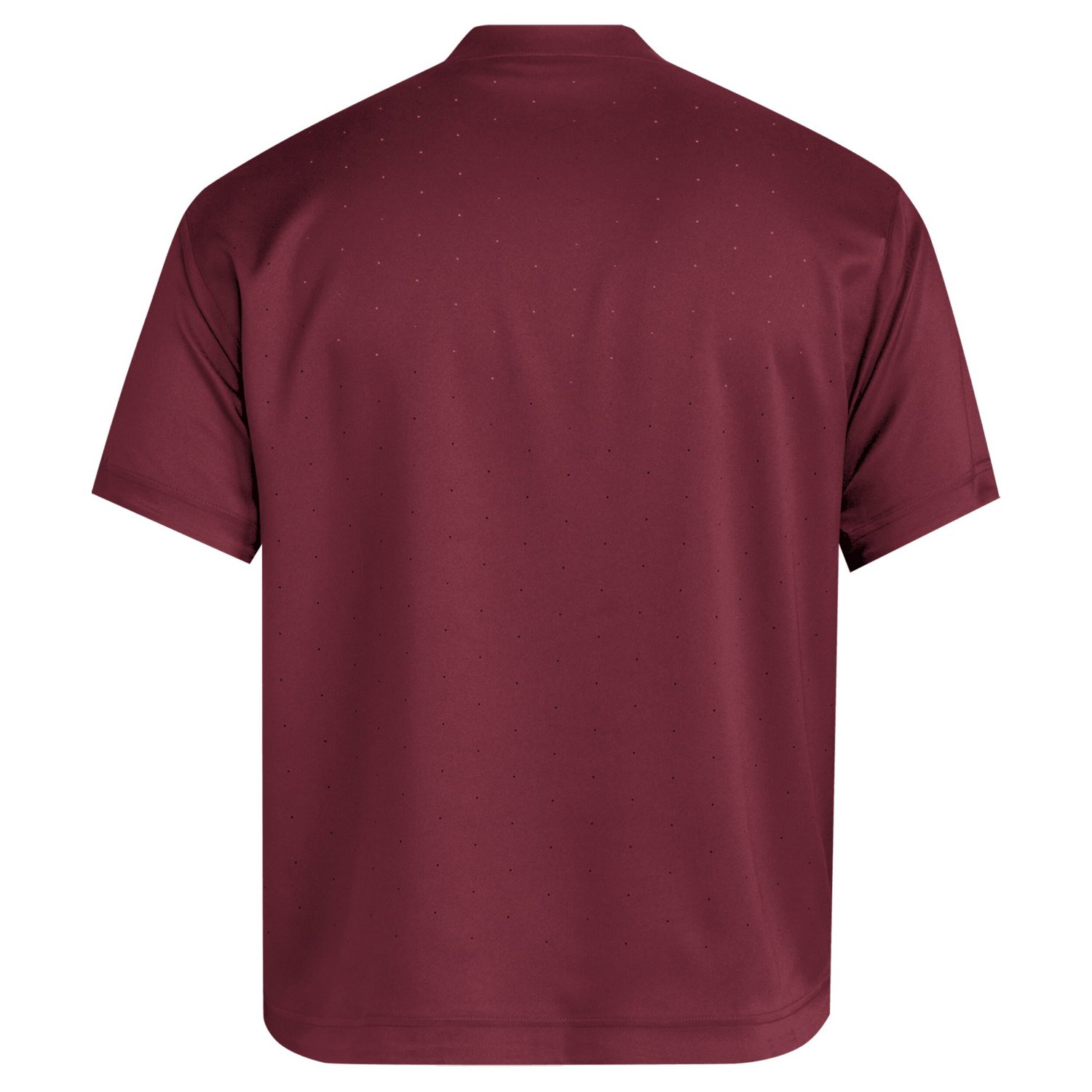 Men's adidas Mississippi State Bulldogs Dugout Coaches Adizero Notch Neck Pullover Top - view number 3