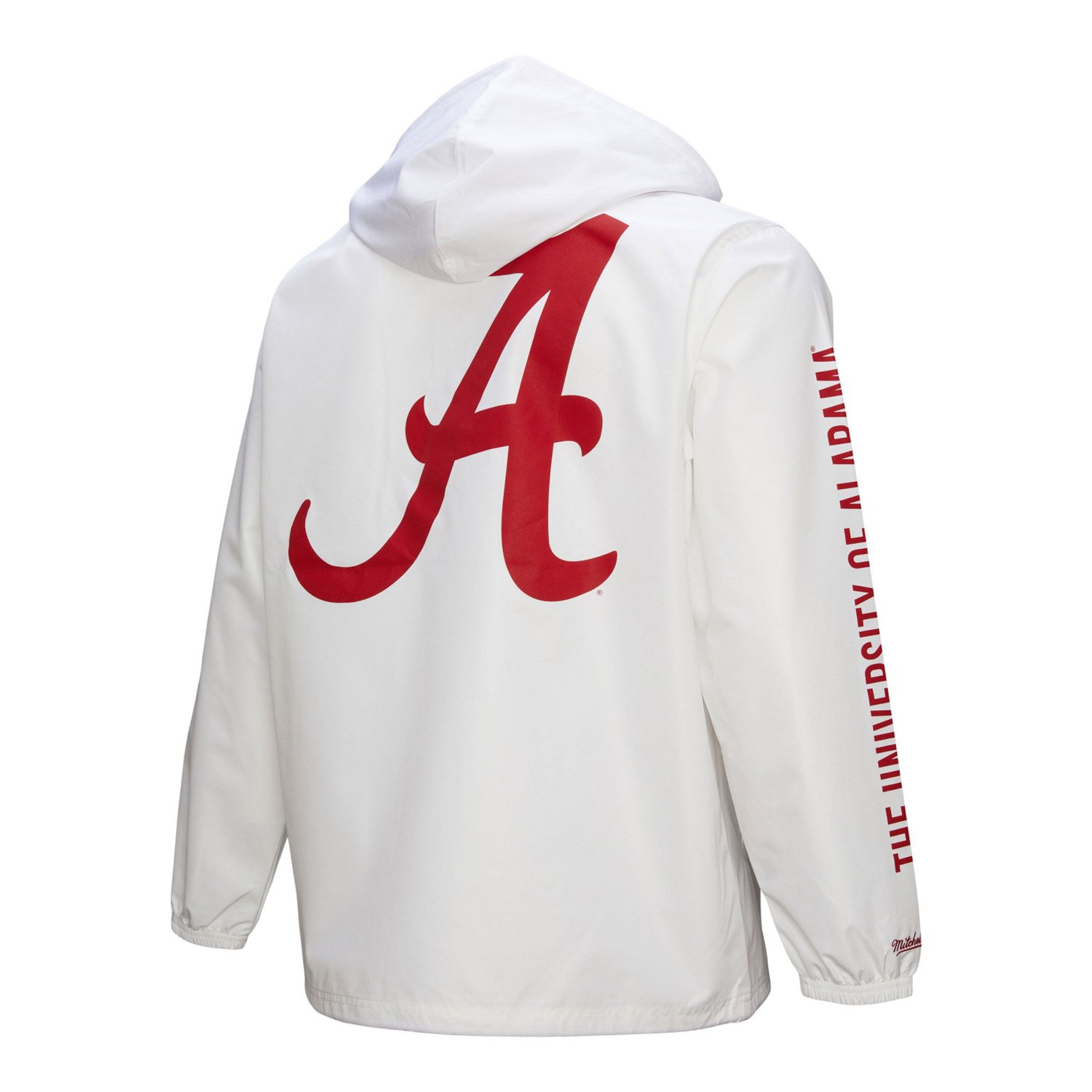 Mitchell  Ness Alabama Crimson Tide Coaches Full-Snap Hoodie Jacket - view number 3
