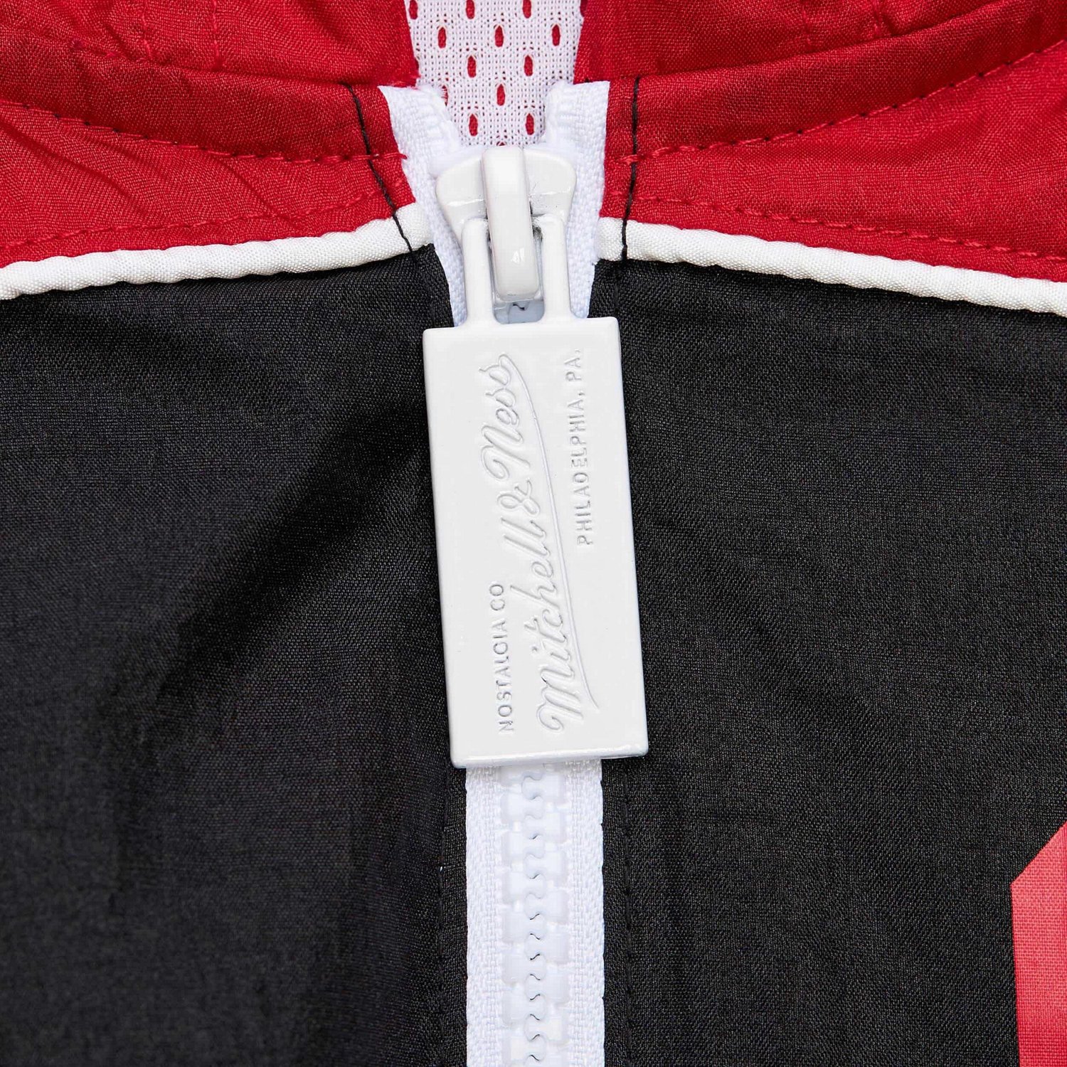 Mitchell  Ness Georgia Bulldogs Big Shot Premium Full-Zip Windbreaker