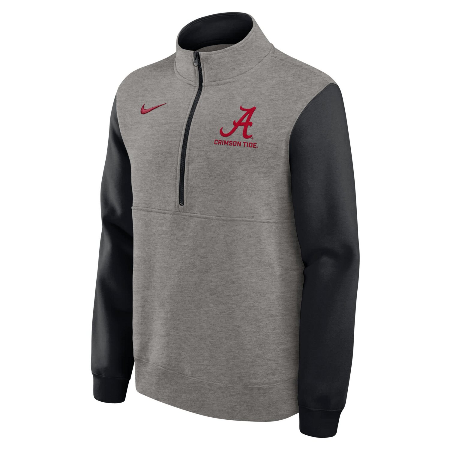 Nike Alabama Crimson Tide Club Fleece Half-Zip Pullover - view number 2
