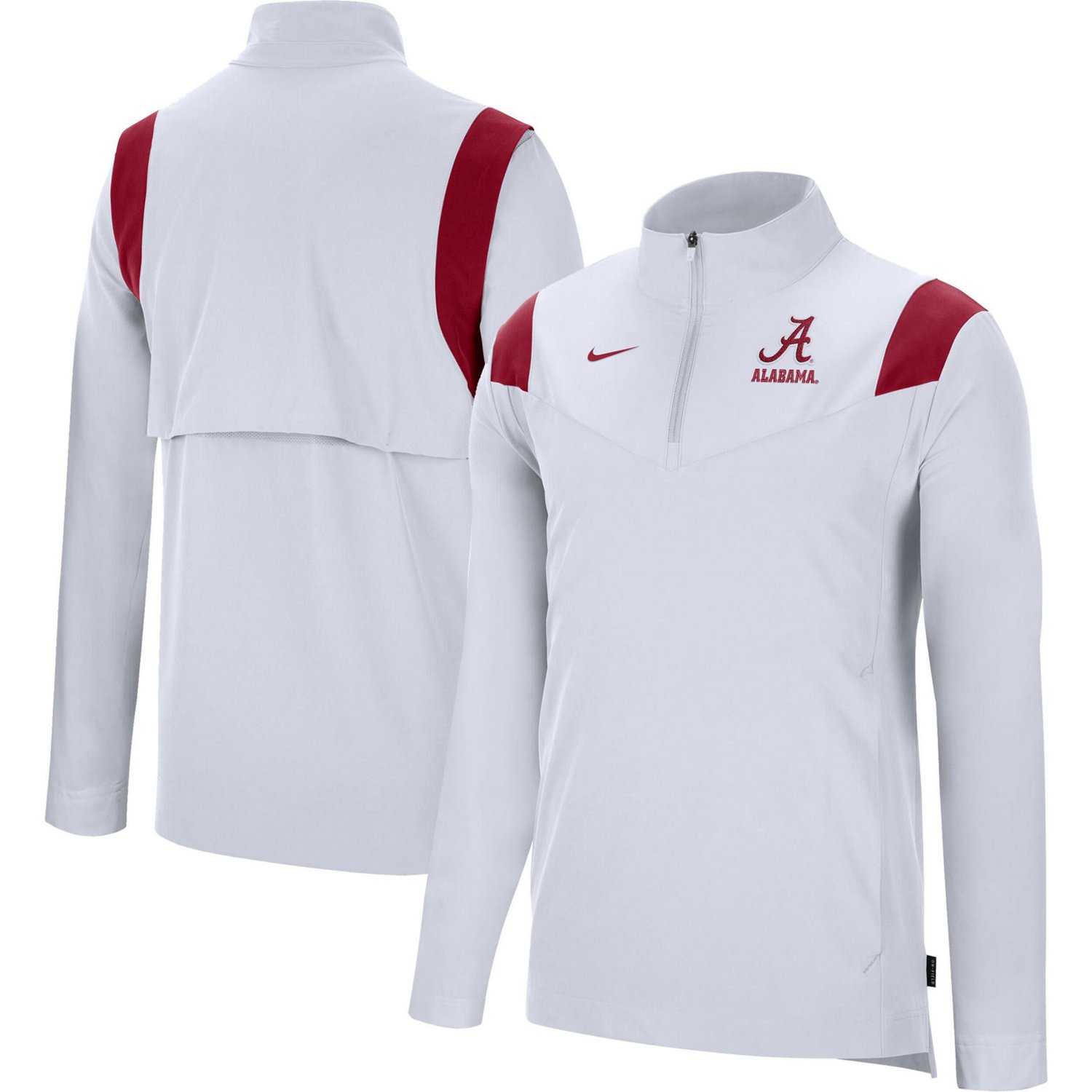 Nike Alabama Crimson Tide Coach Quarter-Zip Top