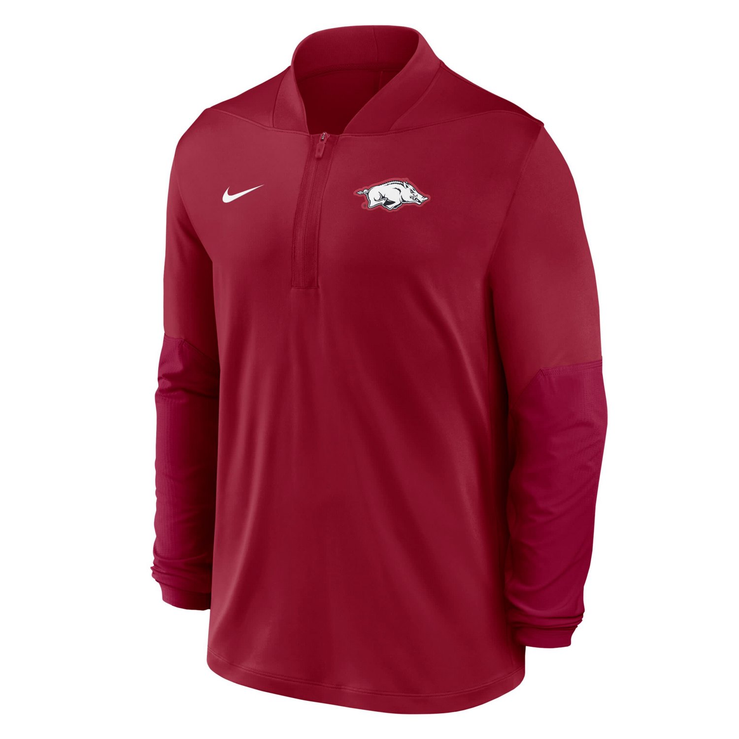 Nike Arkansas Razorbacks Dri-FIT Half-Zip Pullover - view number 2
