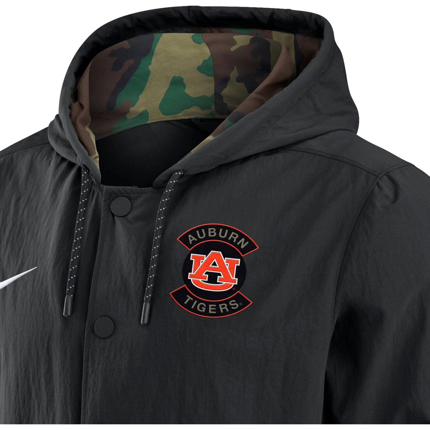 Nike Auburn Tigers 2025 NCAA Military Appreciation Full-Snap Jacket - view number 4
