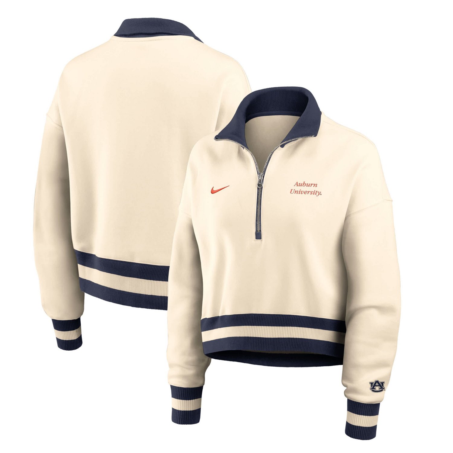 Nike Auburn Tigers Legacy Half-Zip Sweatshirt