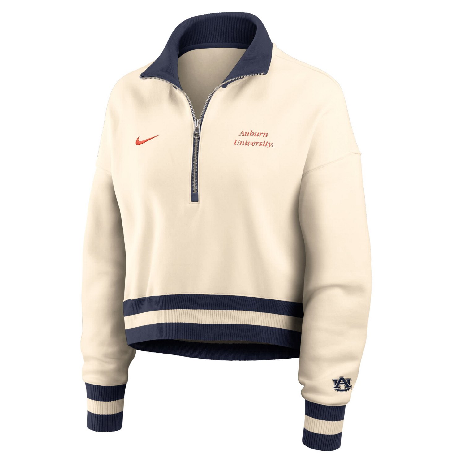 Nike Auburn Tigers Legacy Half-Zip Sweatshirt - view number 2
